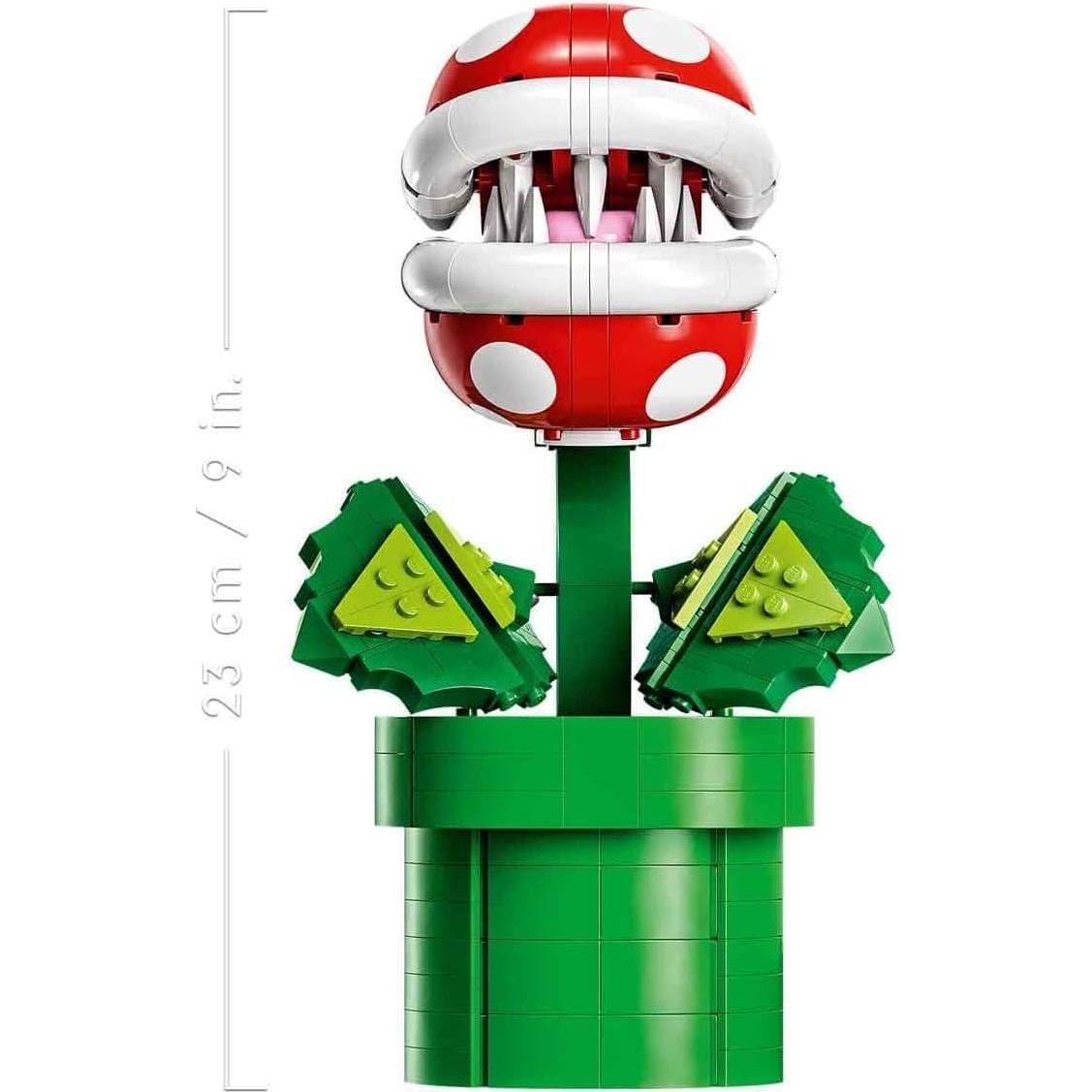 LEGO Super Mario Planta Piraña 71426, Figura Posable Verde
