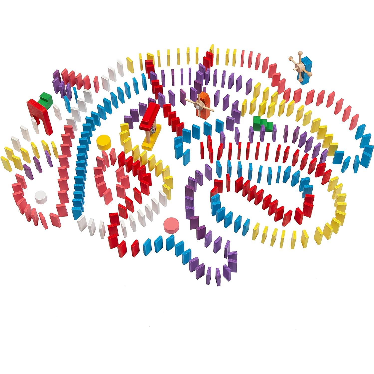 Juego de Dominó Wondertoys 600 Piezas Madera Educativo