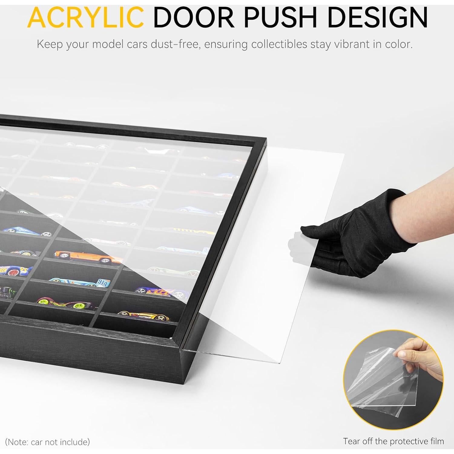 Vitrina para Autos a Escala 1/64 FIGURESLAB 60 Compartimentos