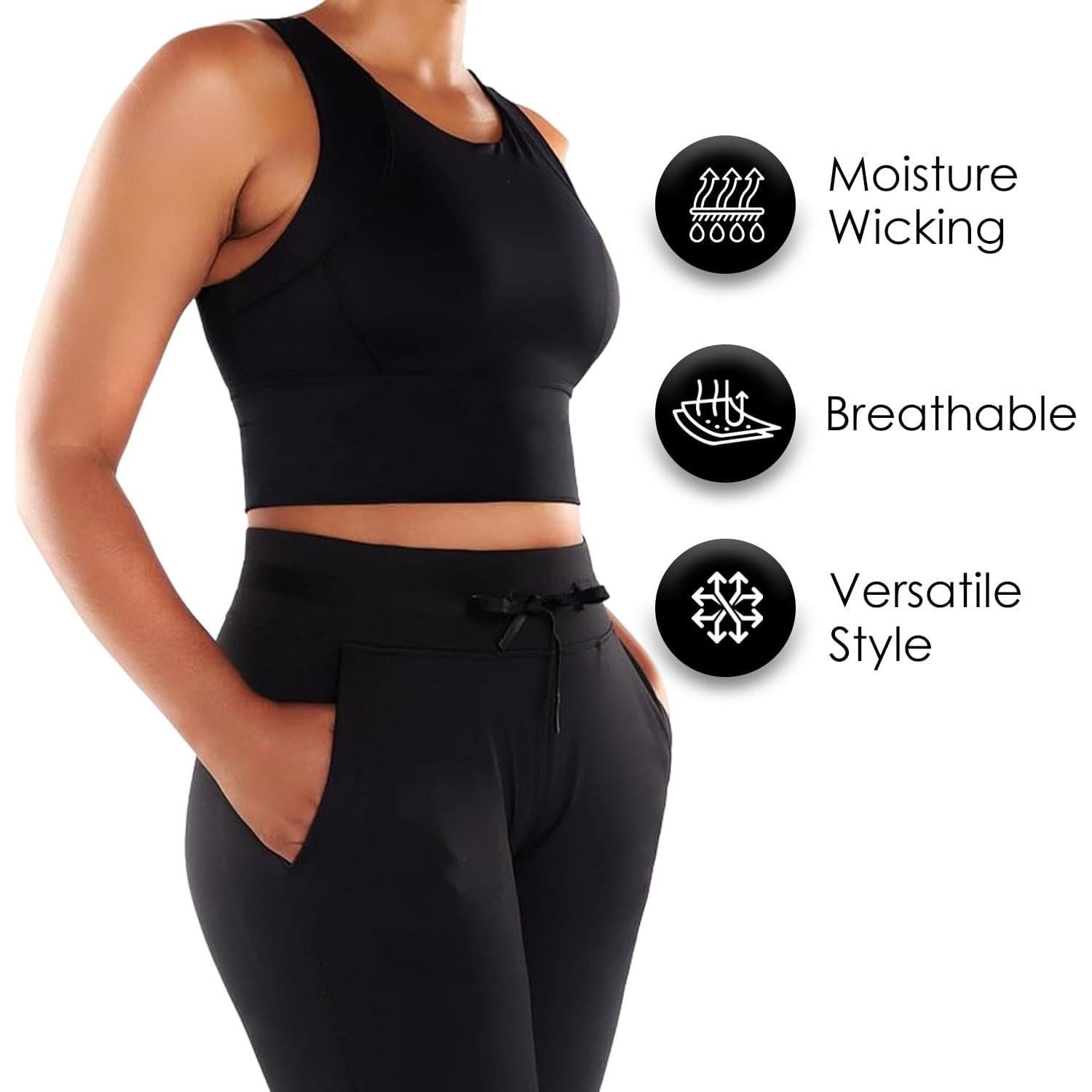 Sujetador Deportivo Yanta Tank Bra Roam Loud Negro Pequeño