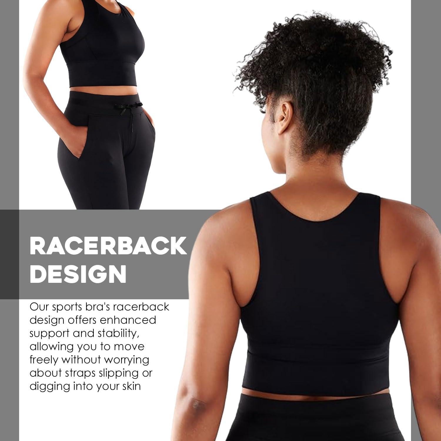 Sujetador Deportivo Yanta Tank Bra Roam Loud Negro Pequeño