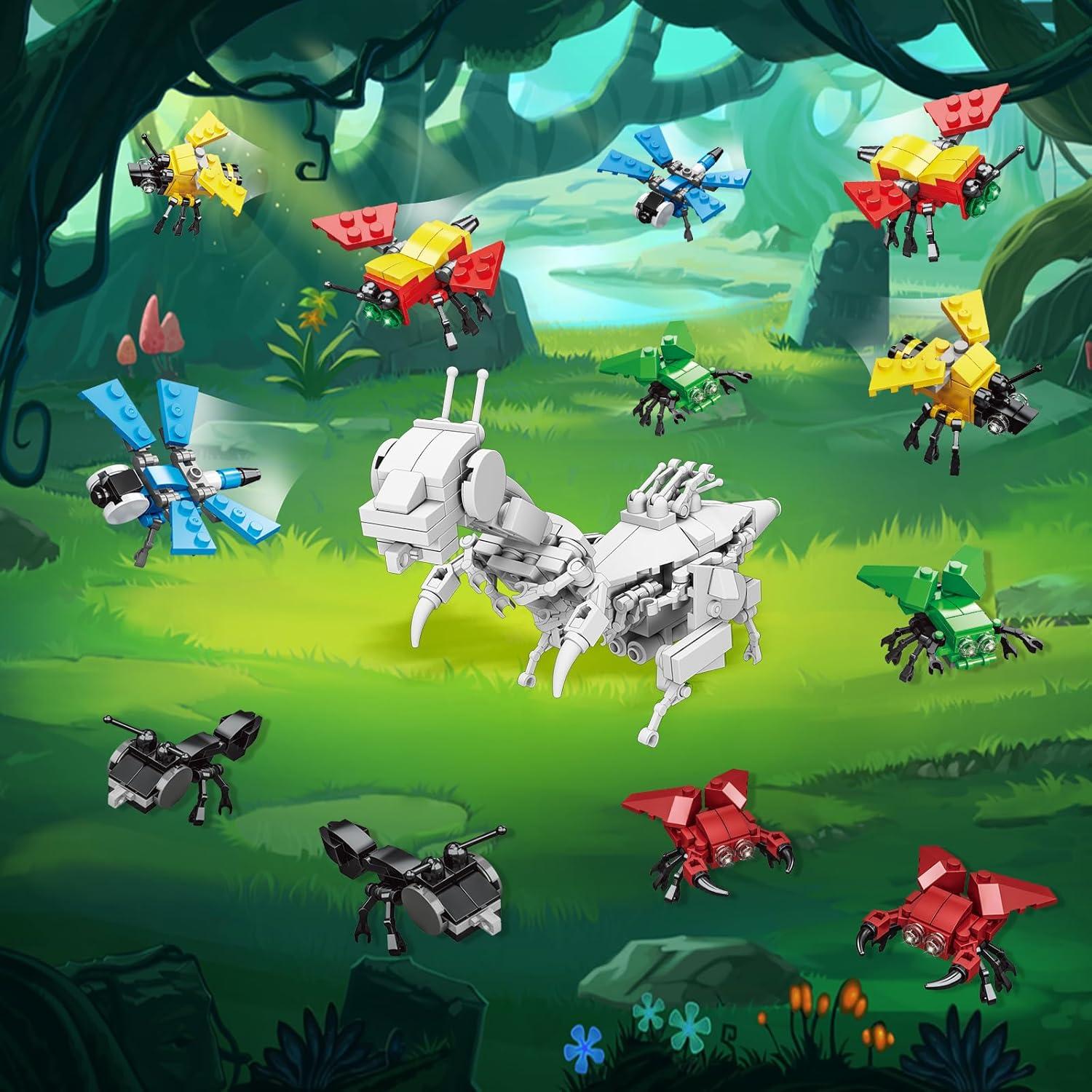 Juego de Bloques de Construcción Insectos 6 en 1 LEBOCADO