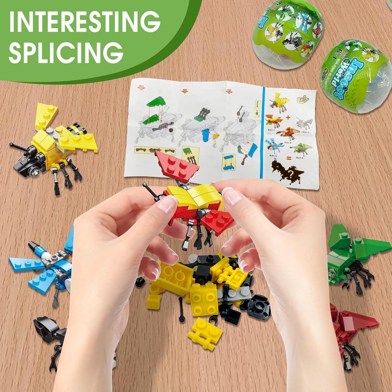 Juego de Bloques de Construcción Insectos 6 en 1 LEBOCADO