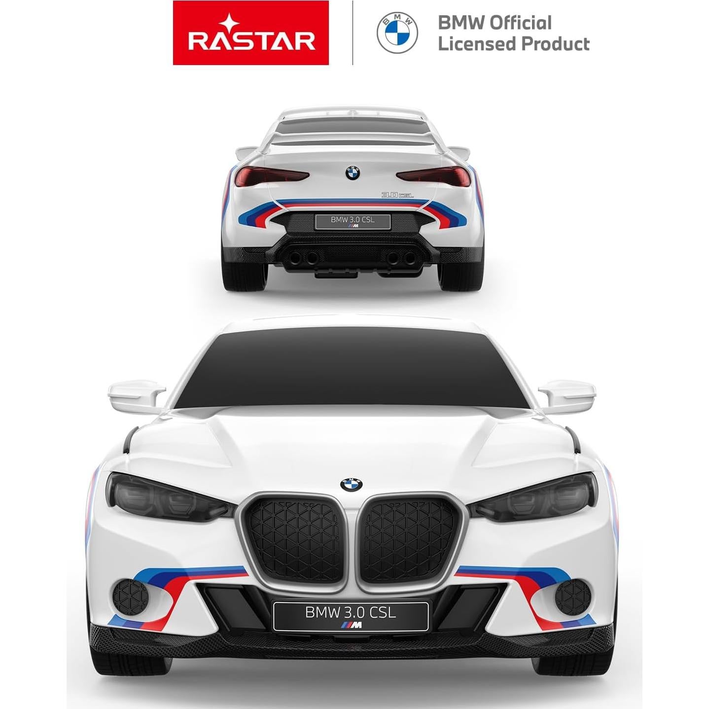 Coche RC Rastar BMW 3.0 CSL 1:24 Control Remoto