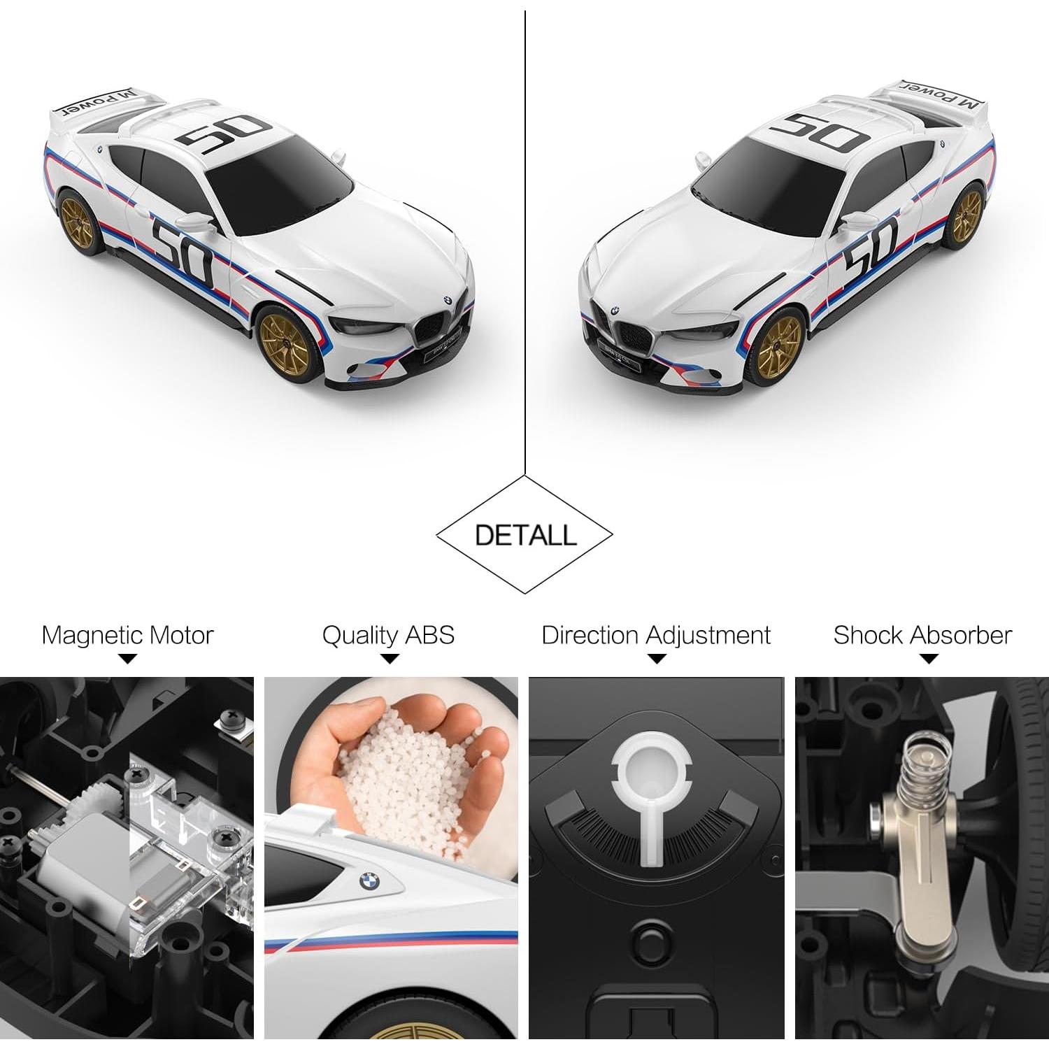 Coche RC Rastar BMW 3.0 CSL 1:24 Control Remoto