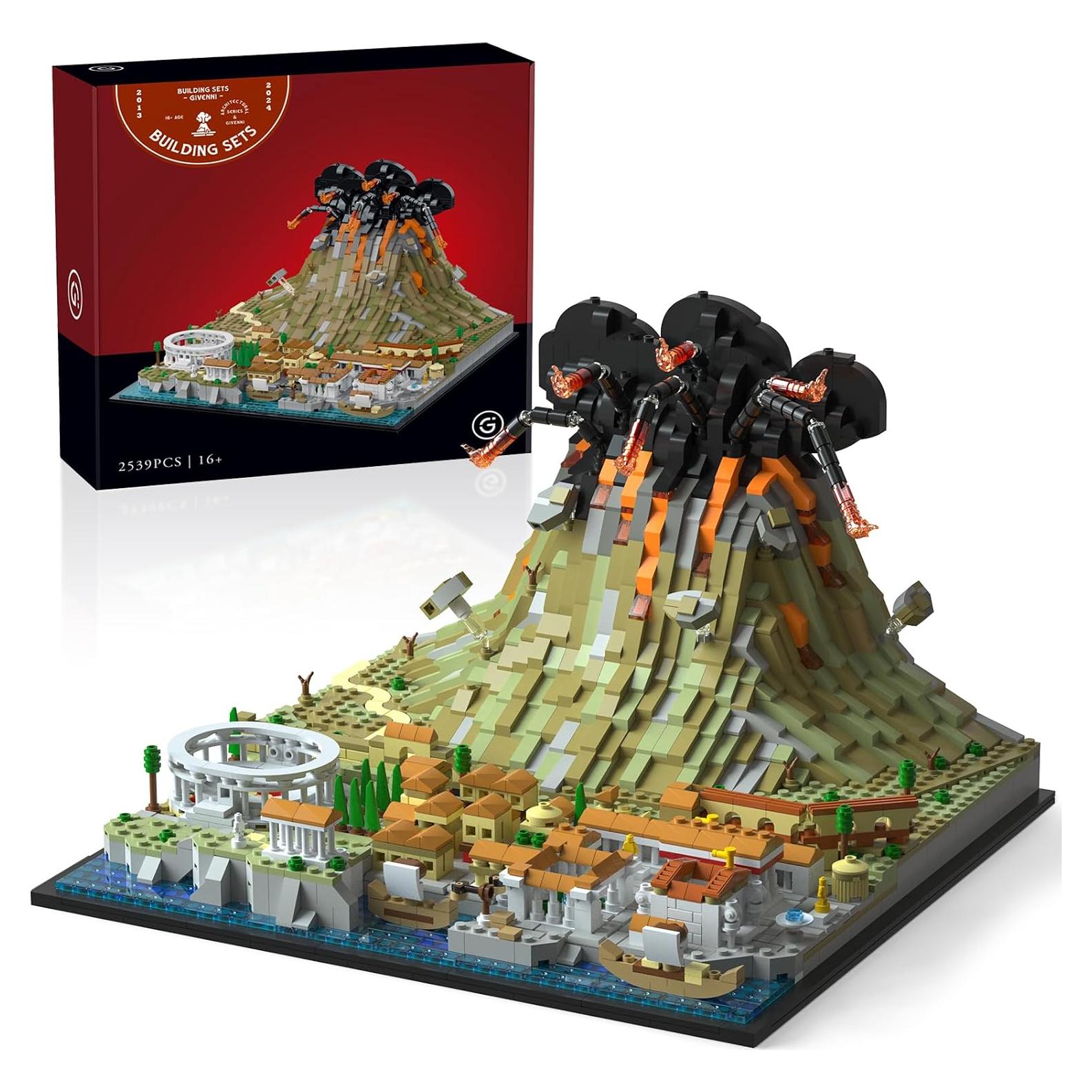 Kit de Construcción Ciudad Pompeya Givenni 2539 Piezas