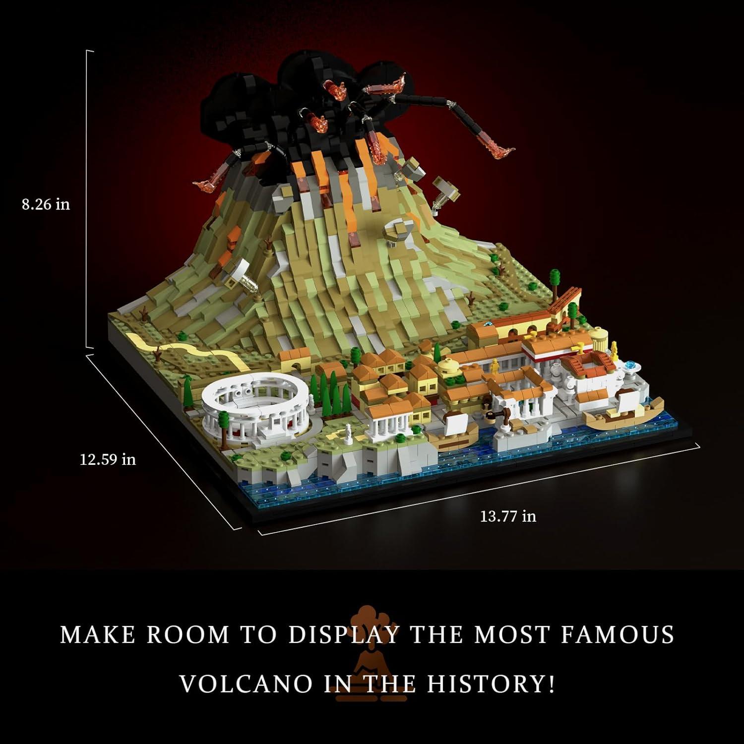 Kit de Construcción Ciudad Pompeya Givenni 2539 Piezas