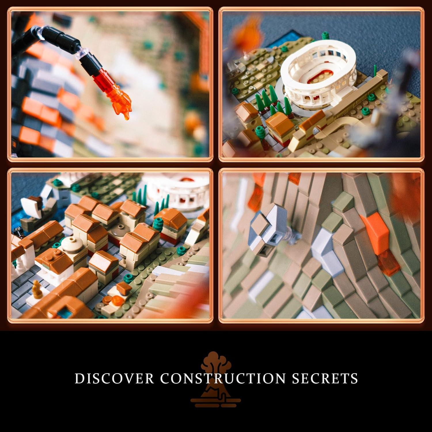 Kit de Construcción Ciudad Pompeya Givenni 2539 Piezas