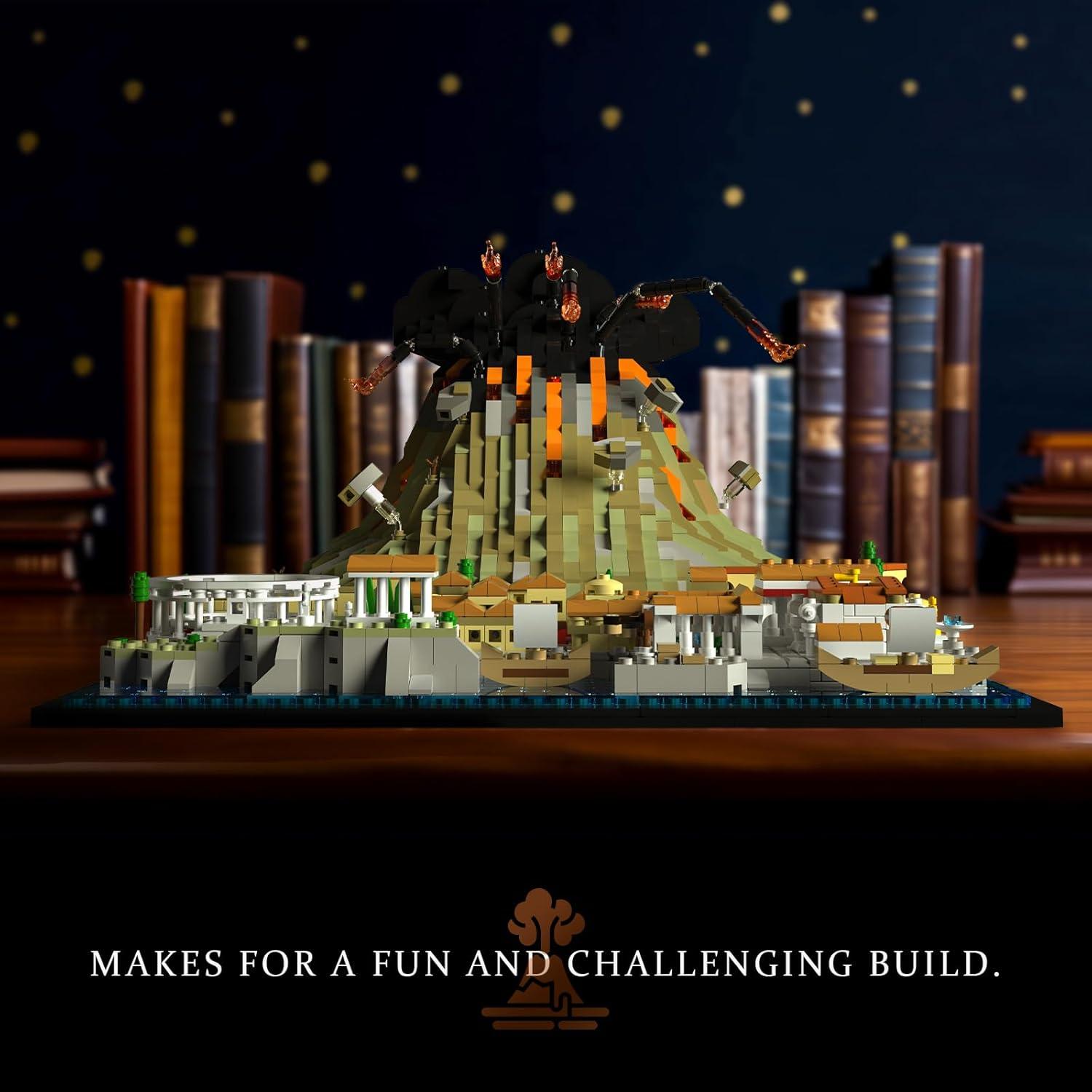 Kit de Construcción Ciudad Pompeya Givenni 2539 Piezas