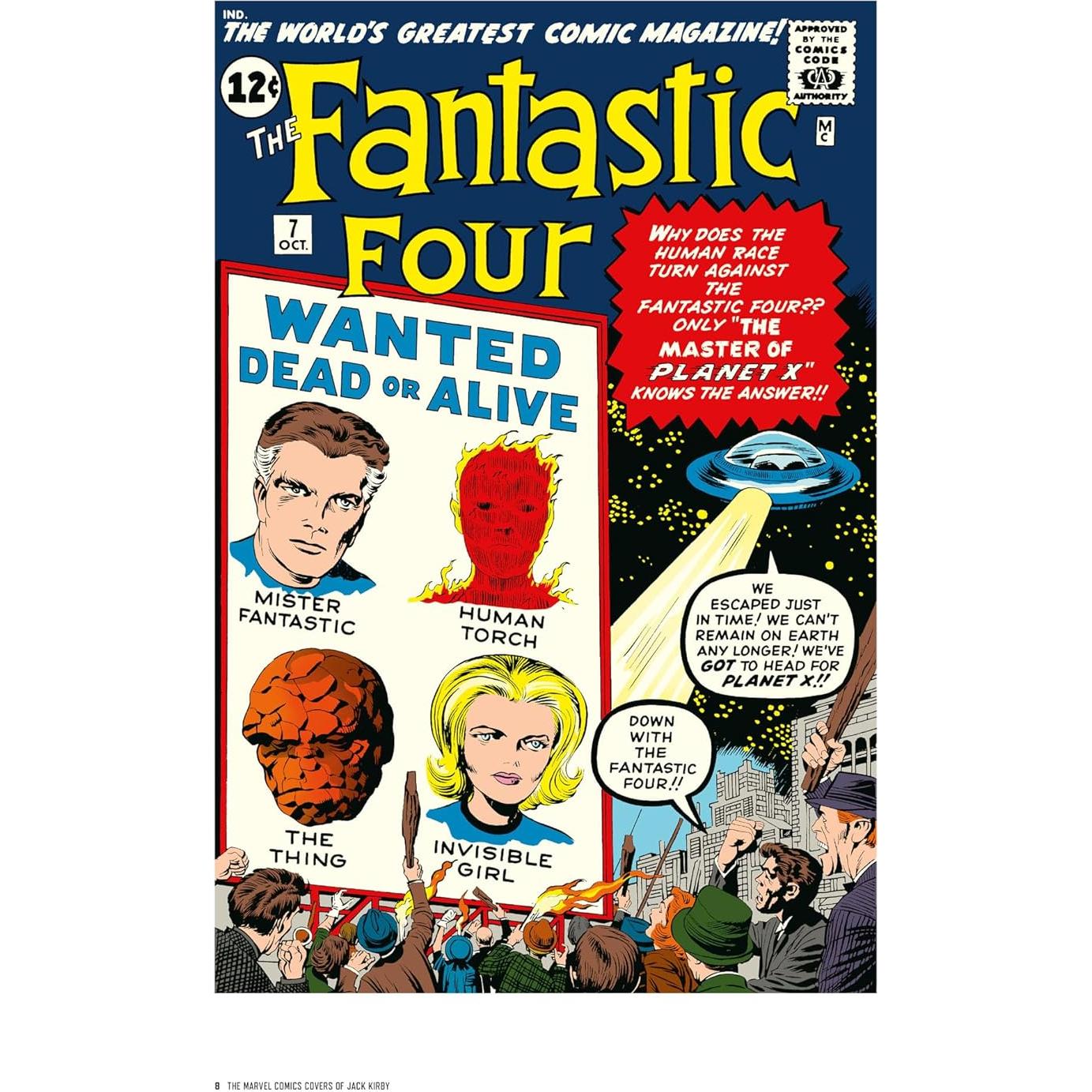 The Marvel Comics Covers of Jack Kirby Volume 1