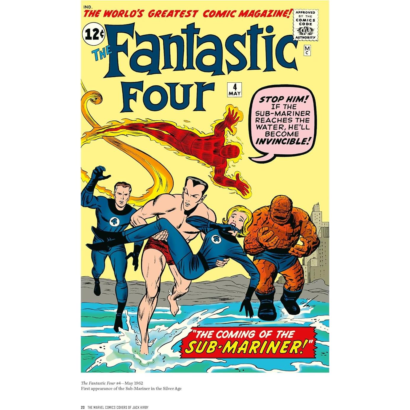 The Marvel Comics Covers of Jack Kirby Volume 1