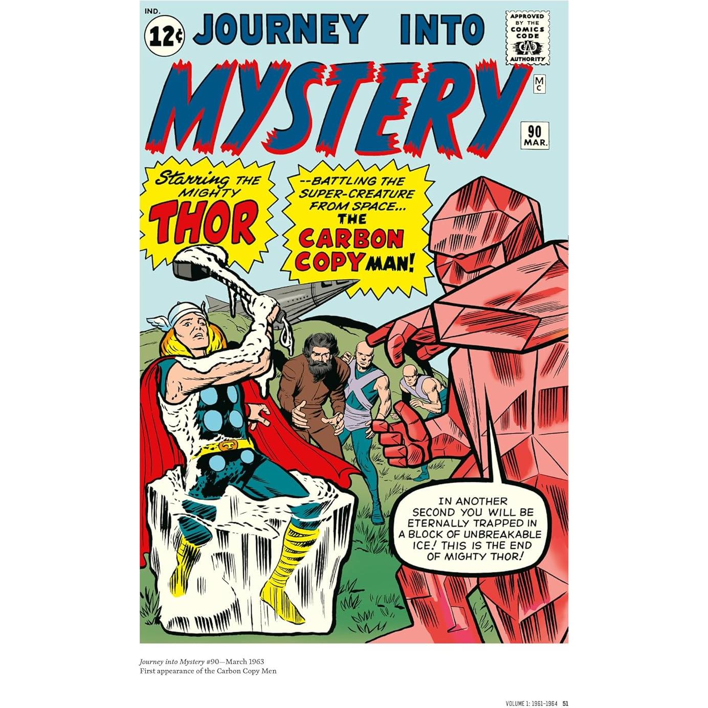 The Marvel Comics Covers of Jack Kirby Volume 1