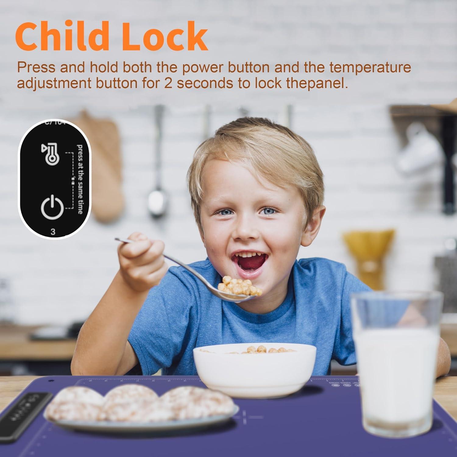 Alfombrilla Calentadora Eléctrica Jwaroly HCB01 61.2x40cm 4 Niveles