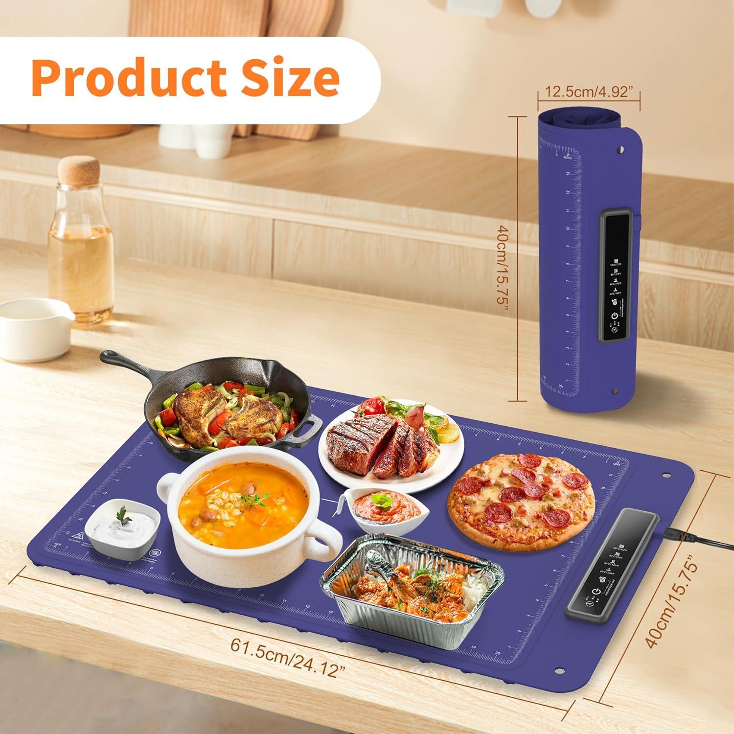 Alfombrilla Calentadora Eléctrica Jwaroly HCB01 61.2x40cm 4 Niveles