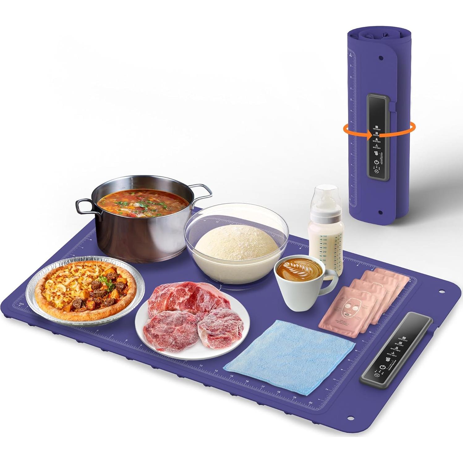 Alfombrilla Calentadora Eléctrica Jwaroly HCB01 61.2x40cm 4 Niveles