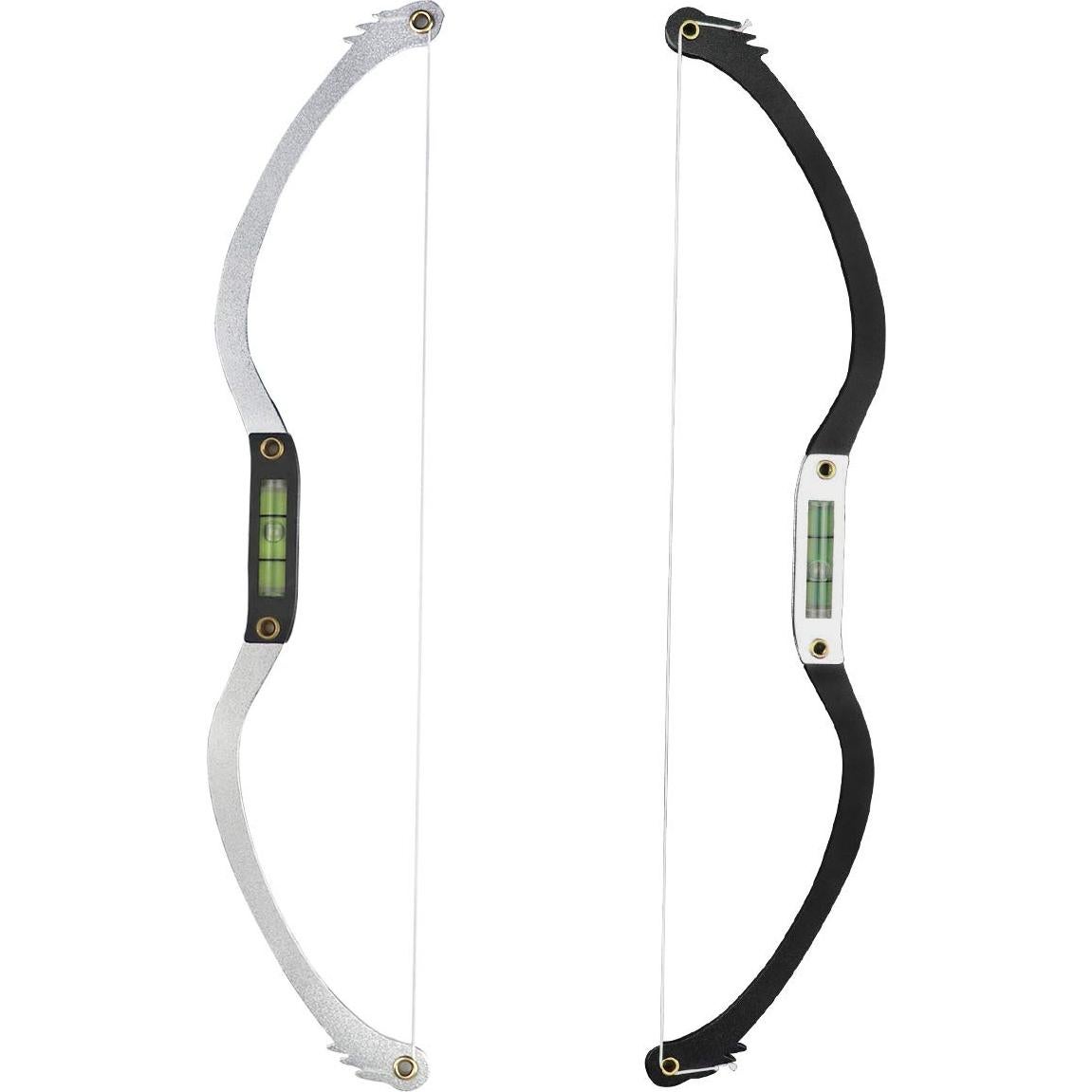 Regla de Mapeo de Cejas Guapa con Nivel de Burbuja - Negro