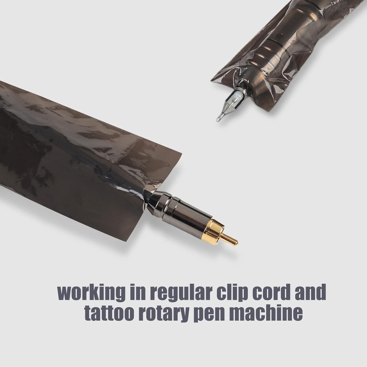 Cubiertas de Clip para Máquina de Tattoo EZ - 100 Pcs Negras