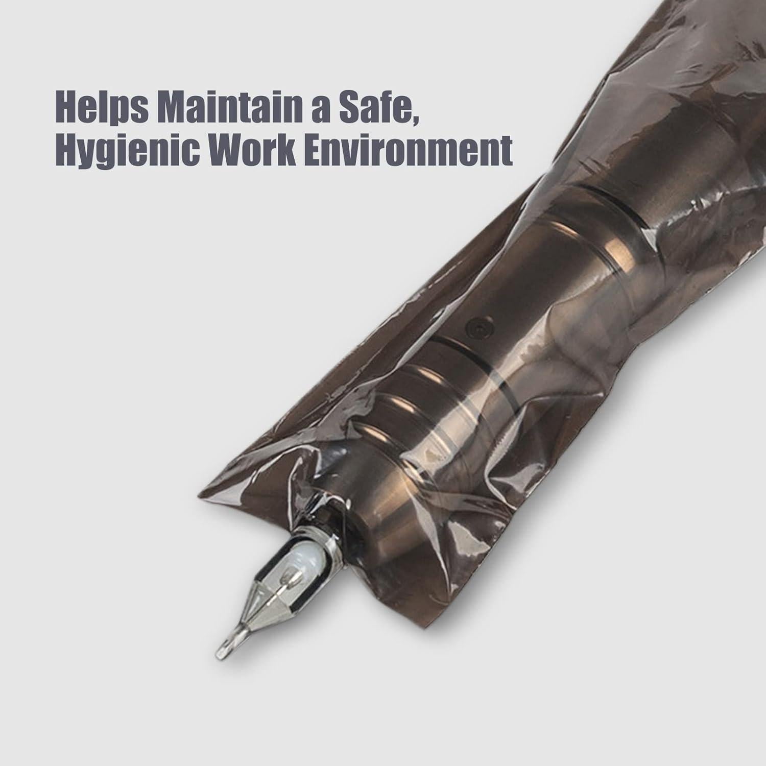 Cubiertas de Clip para Máquina de Tattoo EZ - 100 Pcs Negras