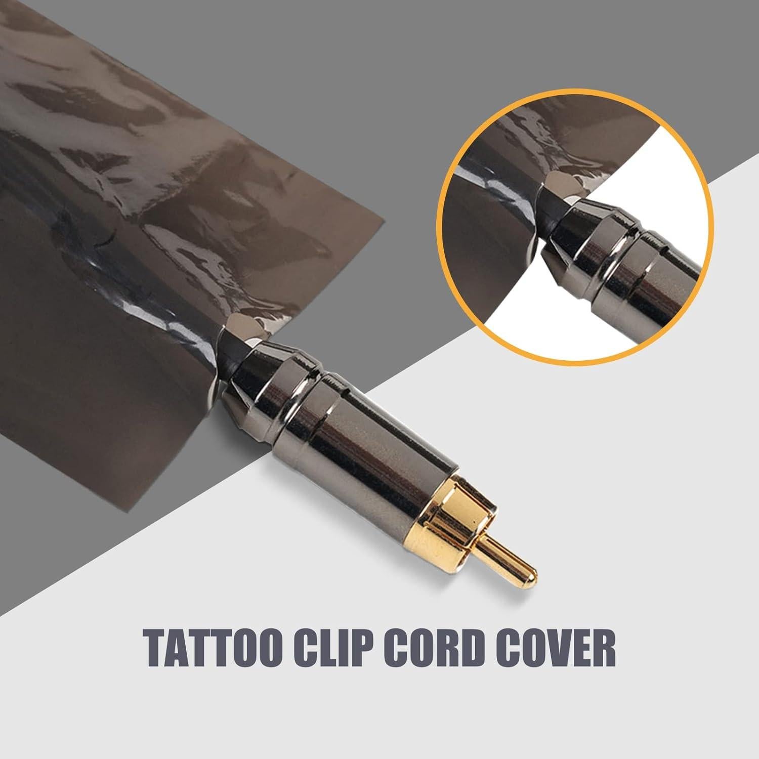 Cubiertas de Clip para Máquina de Tattoo EZ - 100 Pcs Negras