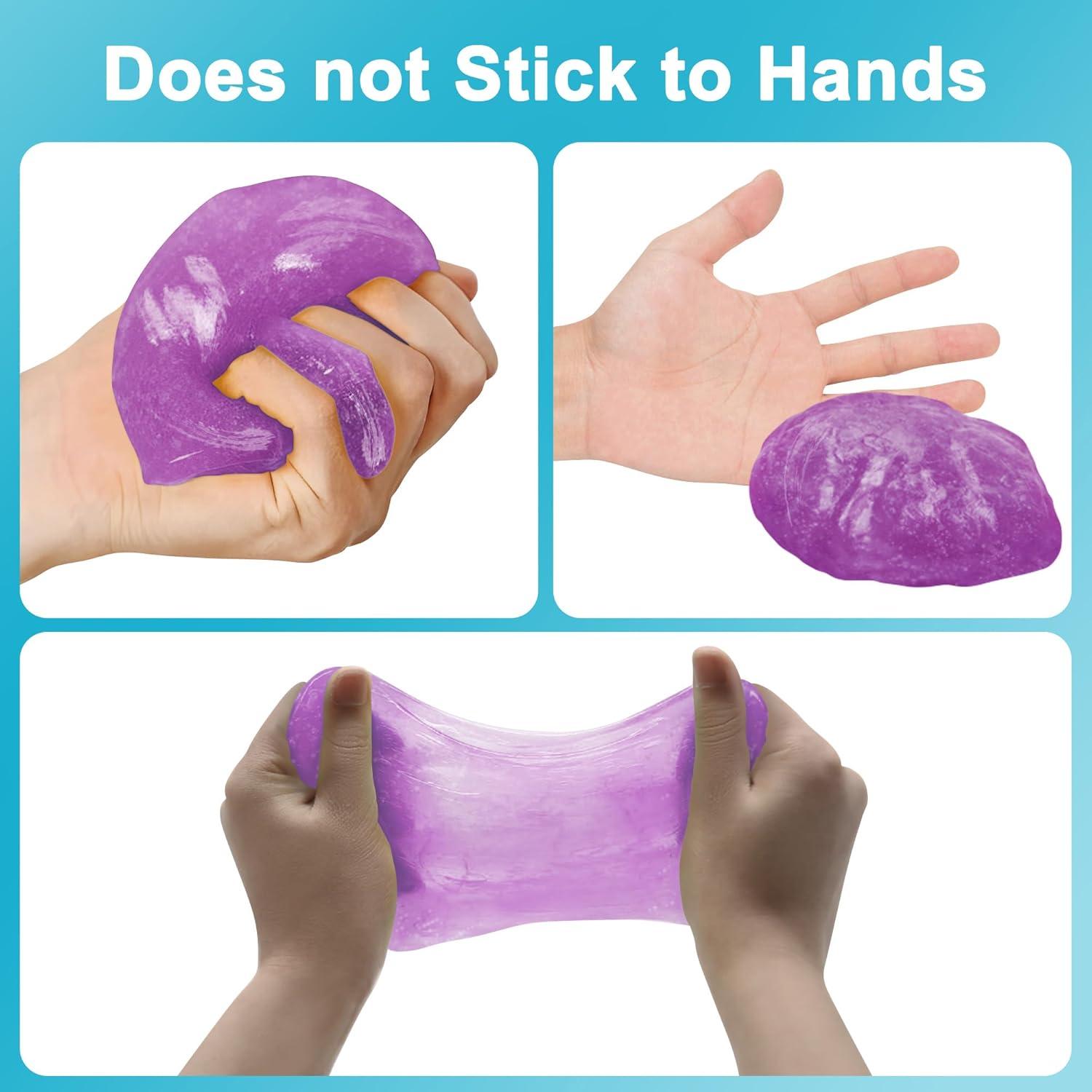 Kit de Gel de Limpieza de Autos FiveJoy 2Pack Púrpura 317.5g