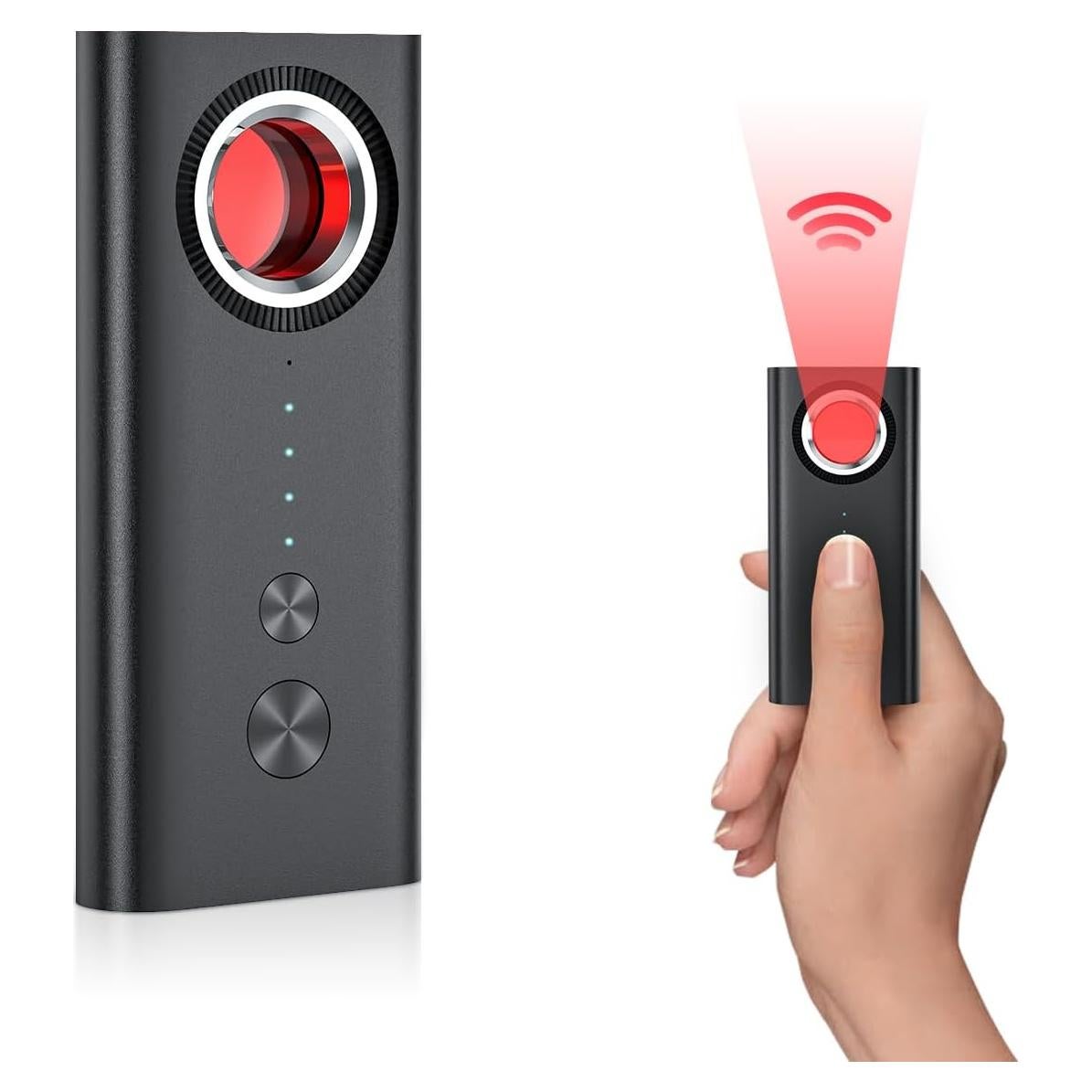 Detector de Cámaras Ocultas TANHUKEN T1 - 4 Niveles Sensibilidad