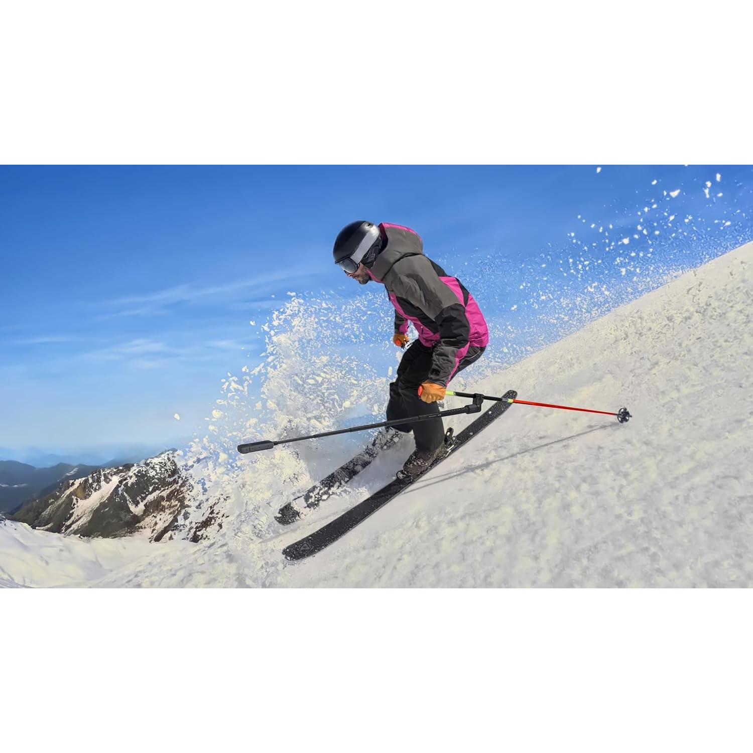 Cámara de acción 360 Insta360 X4 8K a prueba de agua con soporte