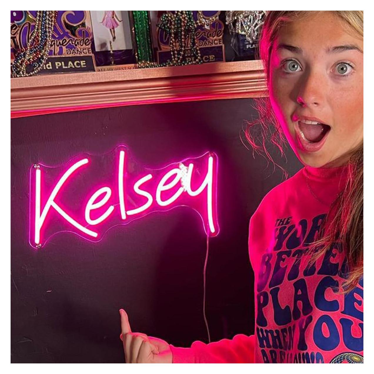 Cartel de Neón Personalizado KAEGORT 18-50" LED Decoración