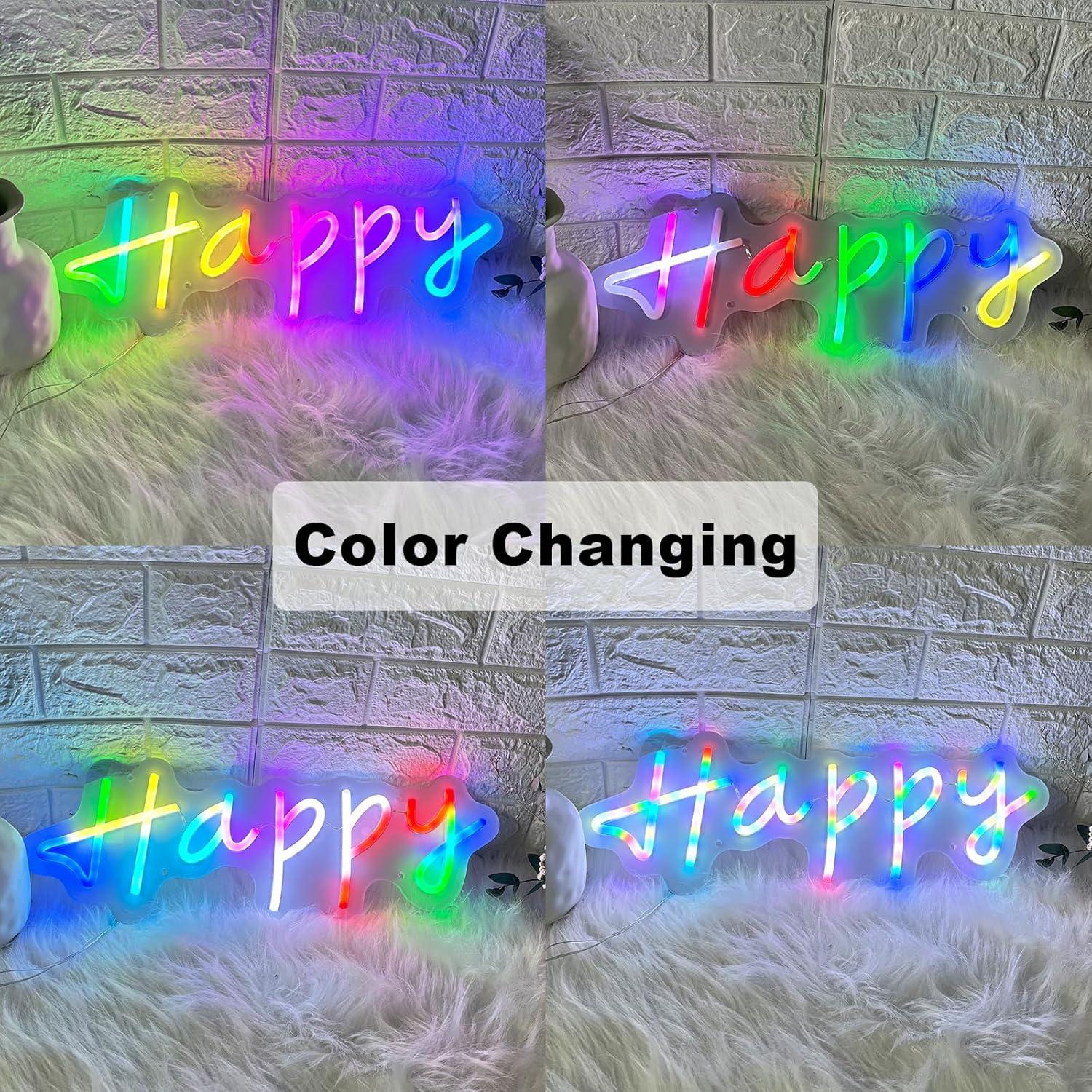 Cartel de Neón Personalizado KAEGORT 18-50" LED Decoración