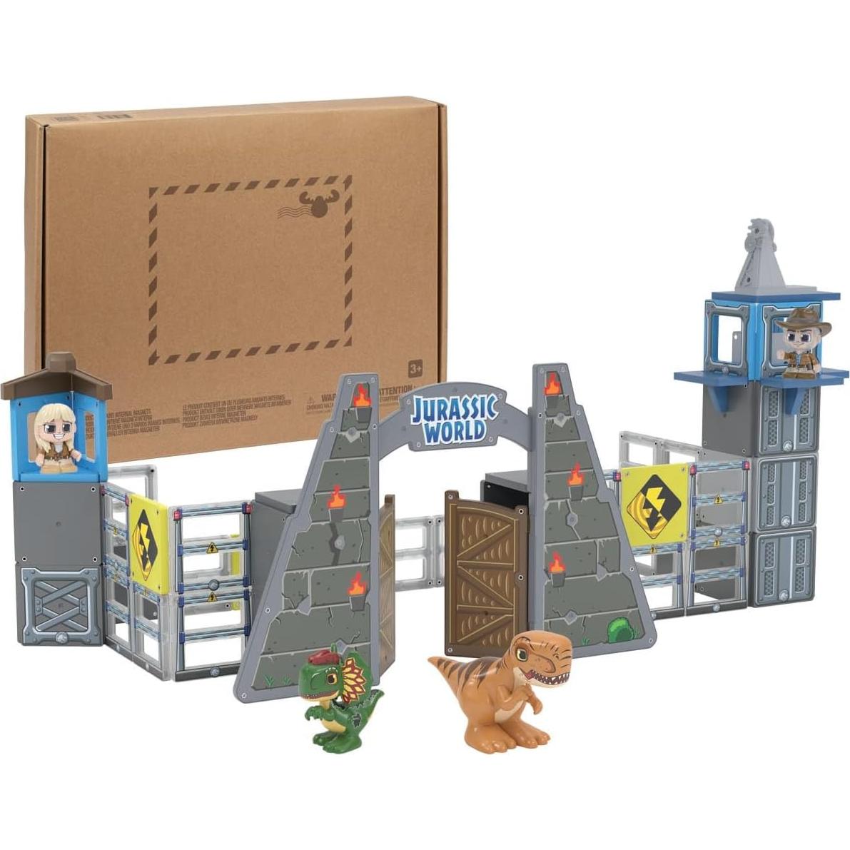 Juego de Azulejos Magnéticos Tile Town Jurásico 70 Piezas