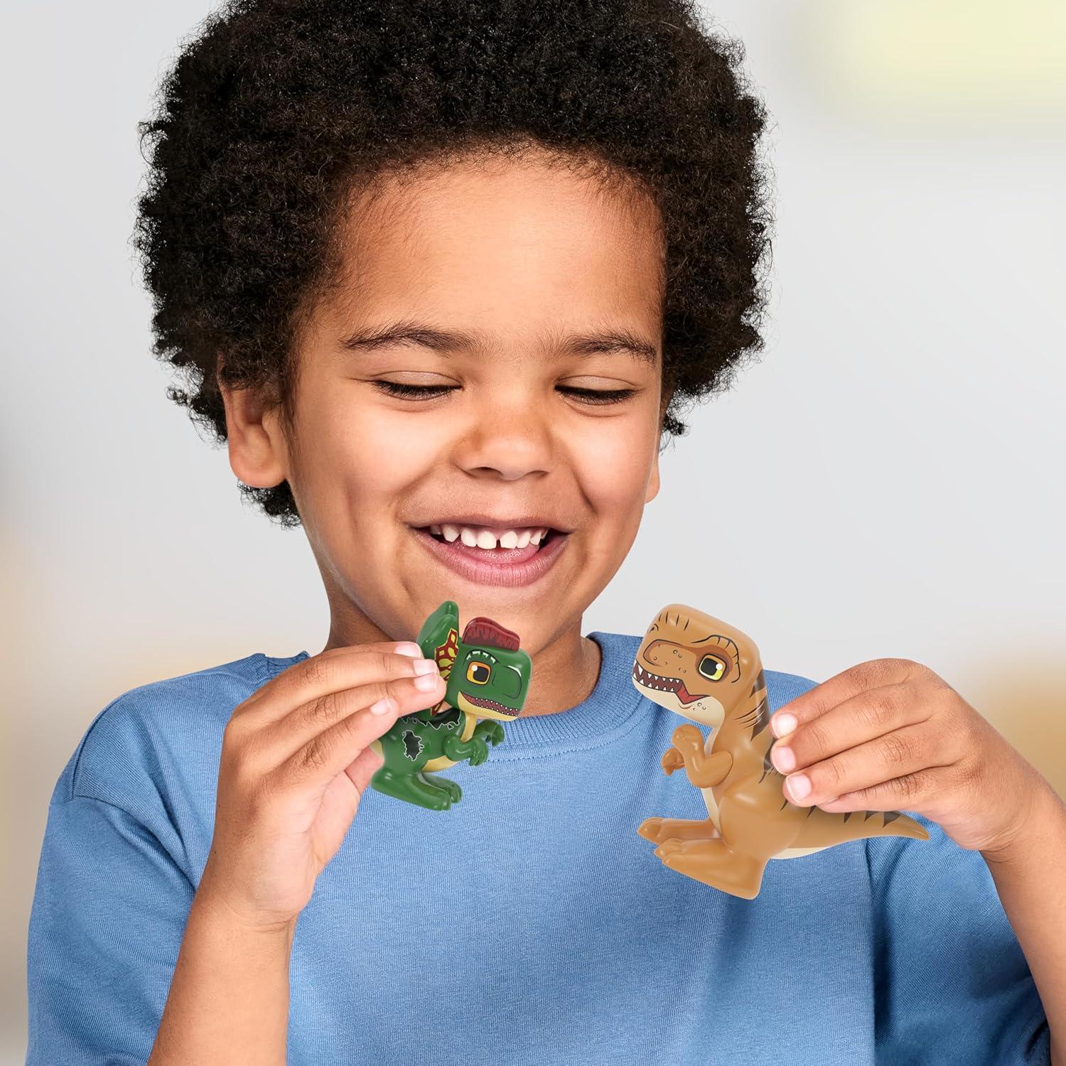 Juego de Azulejos Magnéticos Tile Town Jurásico 70 Piezas