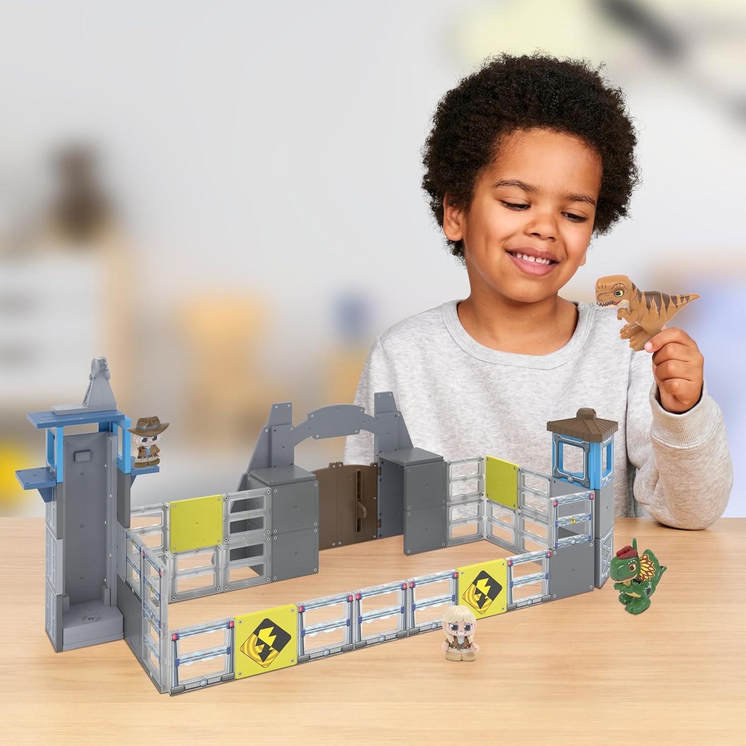 Juego de Azulejos Magnéticos Tile Town Jurásico 70 Piezas