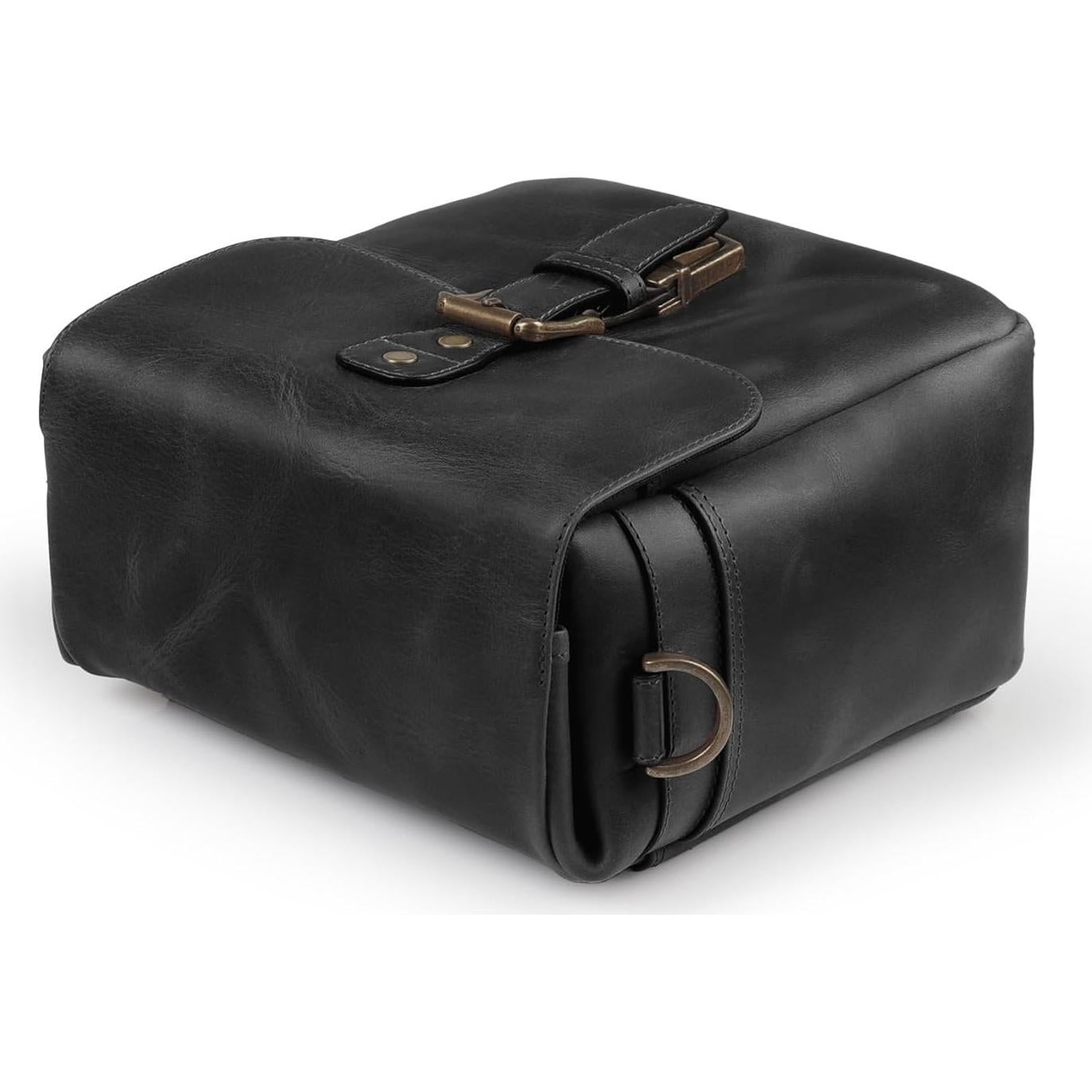 Bolsa de Mensajero MegaGear de Cuero Genuino para Cámaras