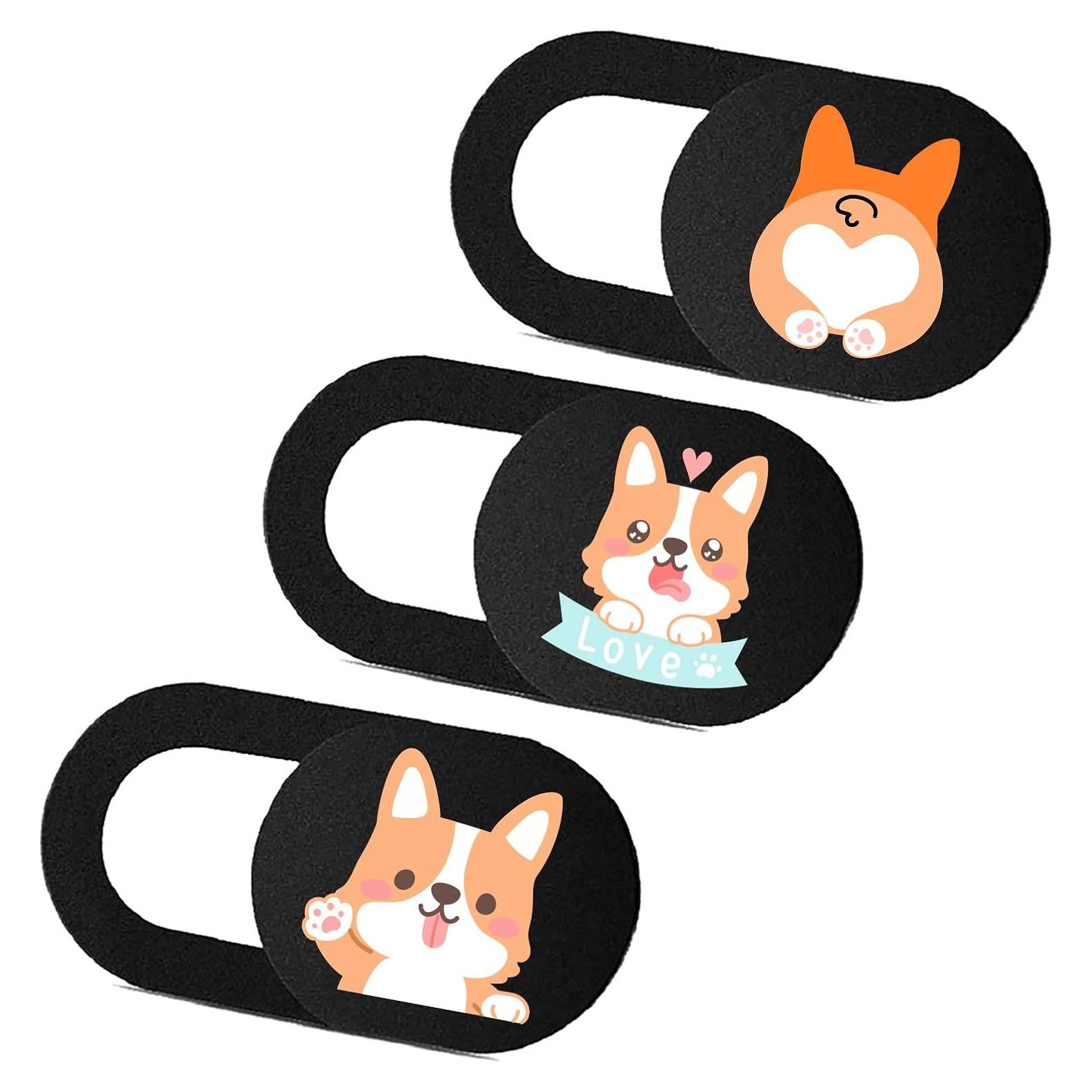 Cubierta Deslizante de Webcam IMNEXT2U Ultra Delgado 3 Pack