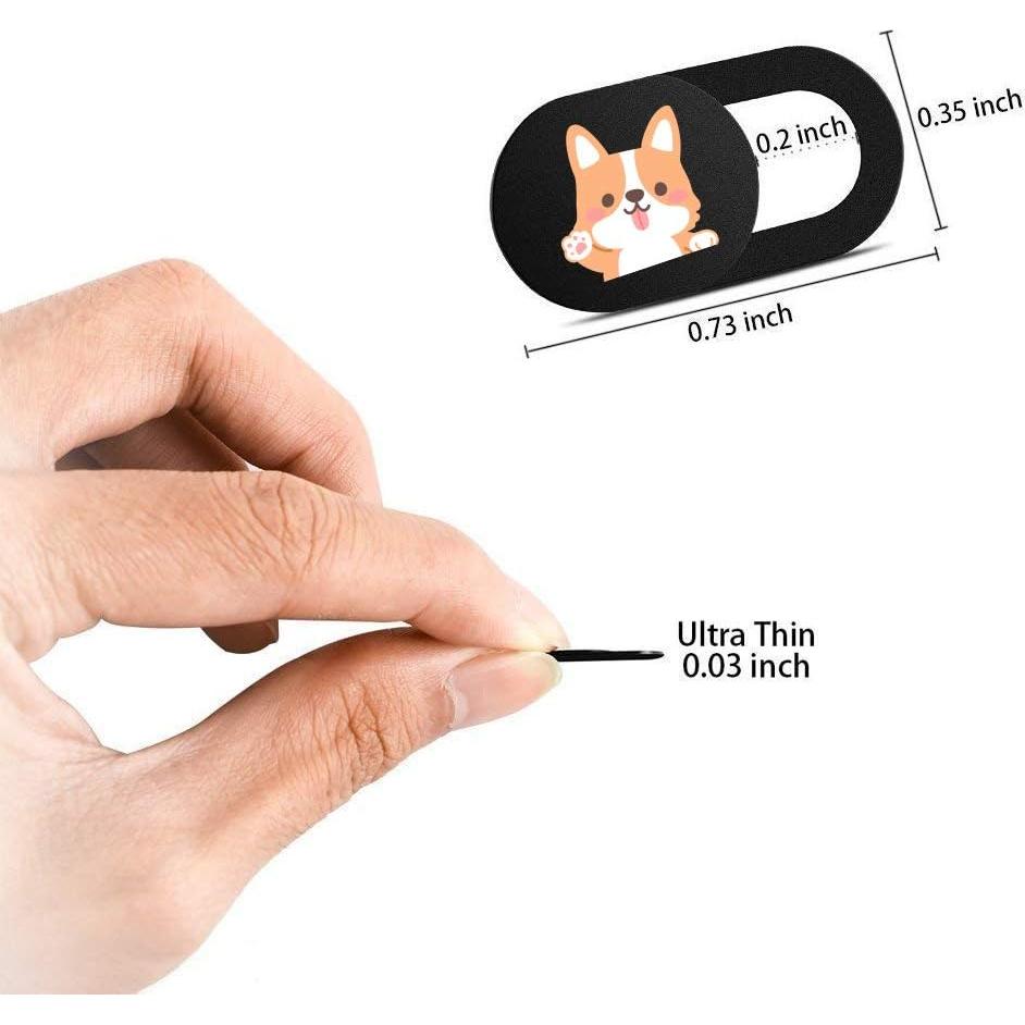 Cubierta Deslizante de Webcam IMNEXT2U Ultra Delgado 3 Pack