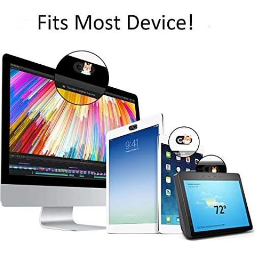 Cubierta Deslizante de Webcam IMNEXT2U Ultra Delgado 3 Pack