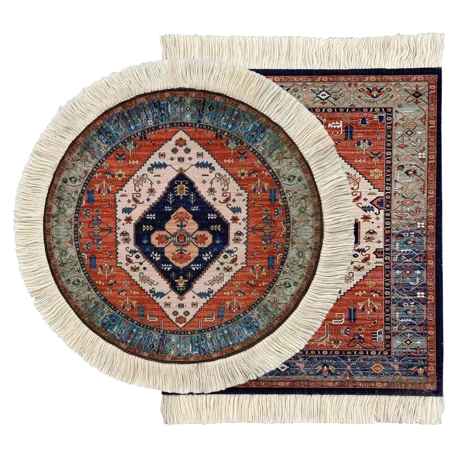 Juego de 2 alfombrillas de ratón antideslizantes famassiser