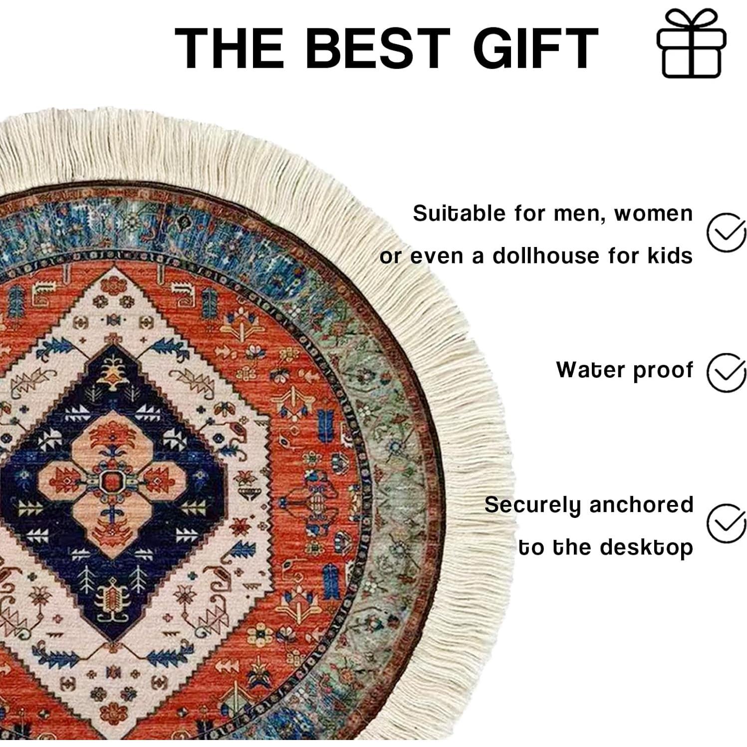 Juego de 2 alfombrillas de ratón antideslizantes famassiser