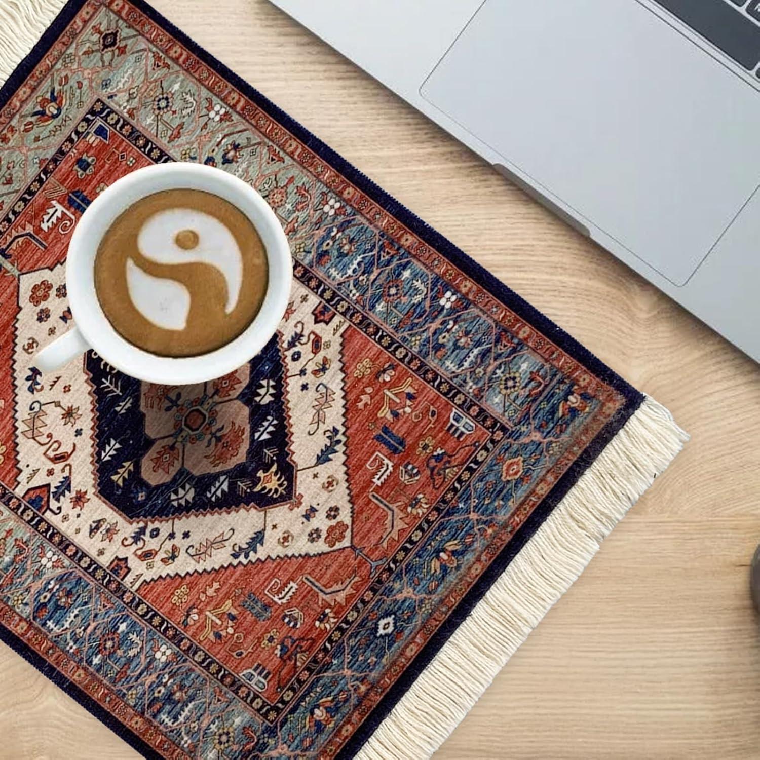 Juego de 2 alfombrillas de ratón antideslizantes famassiser