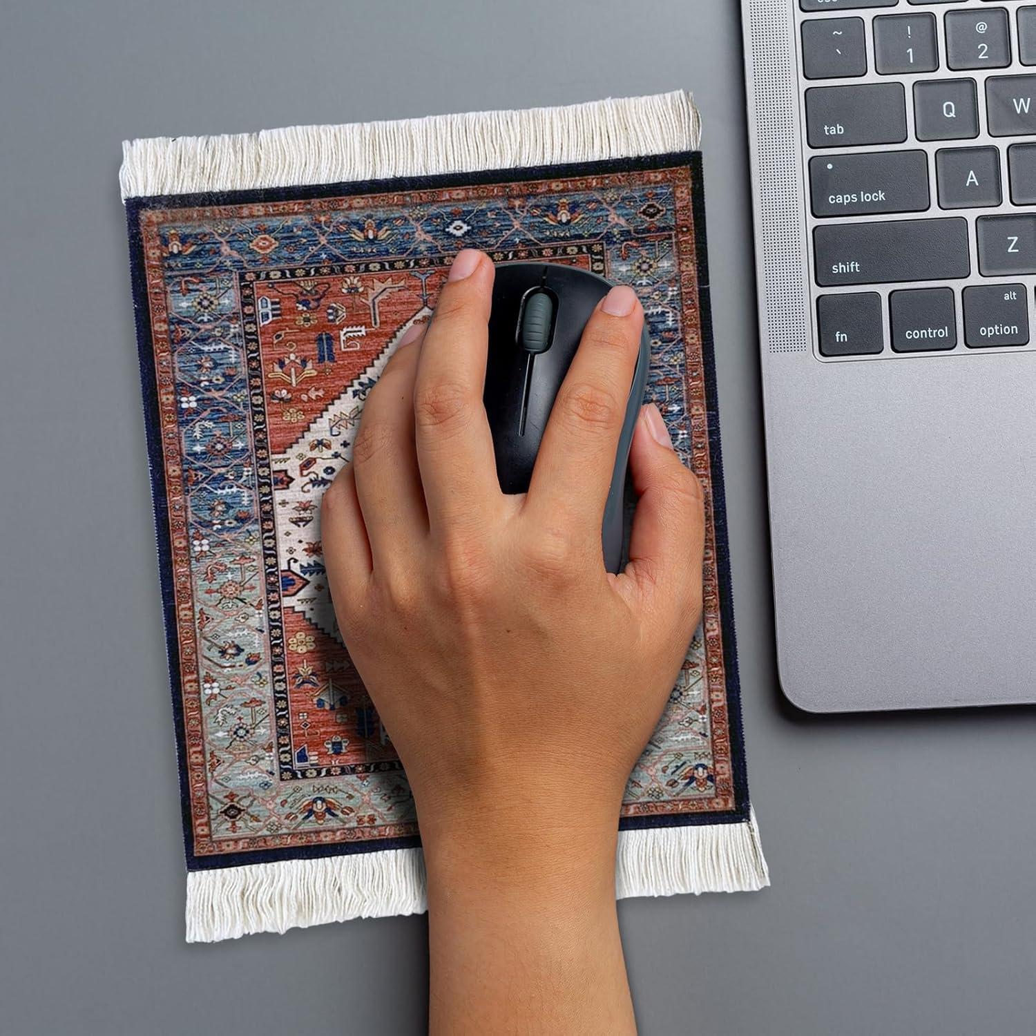 Juego de 2 alfombrillas de ratón antideslizantes famassiser