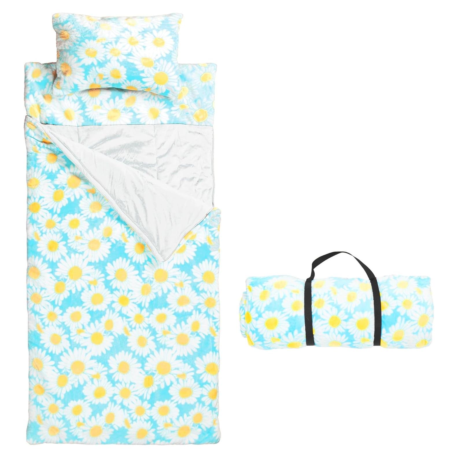 Bolsa de Sueño Carstens para Niños con Almohada Poder Floral