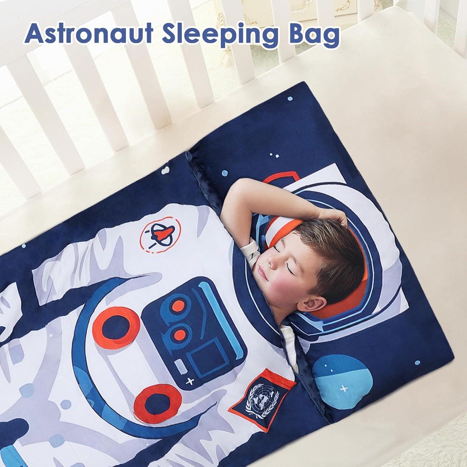 Saco de dormir infantil Decalsweet Astronauta 150x58 cm