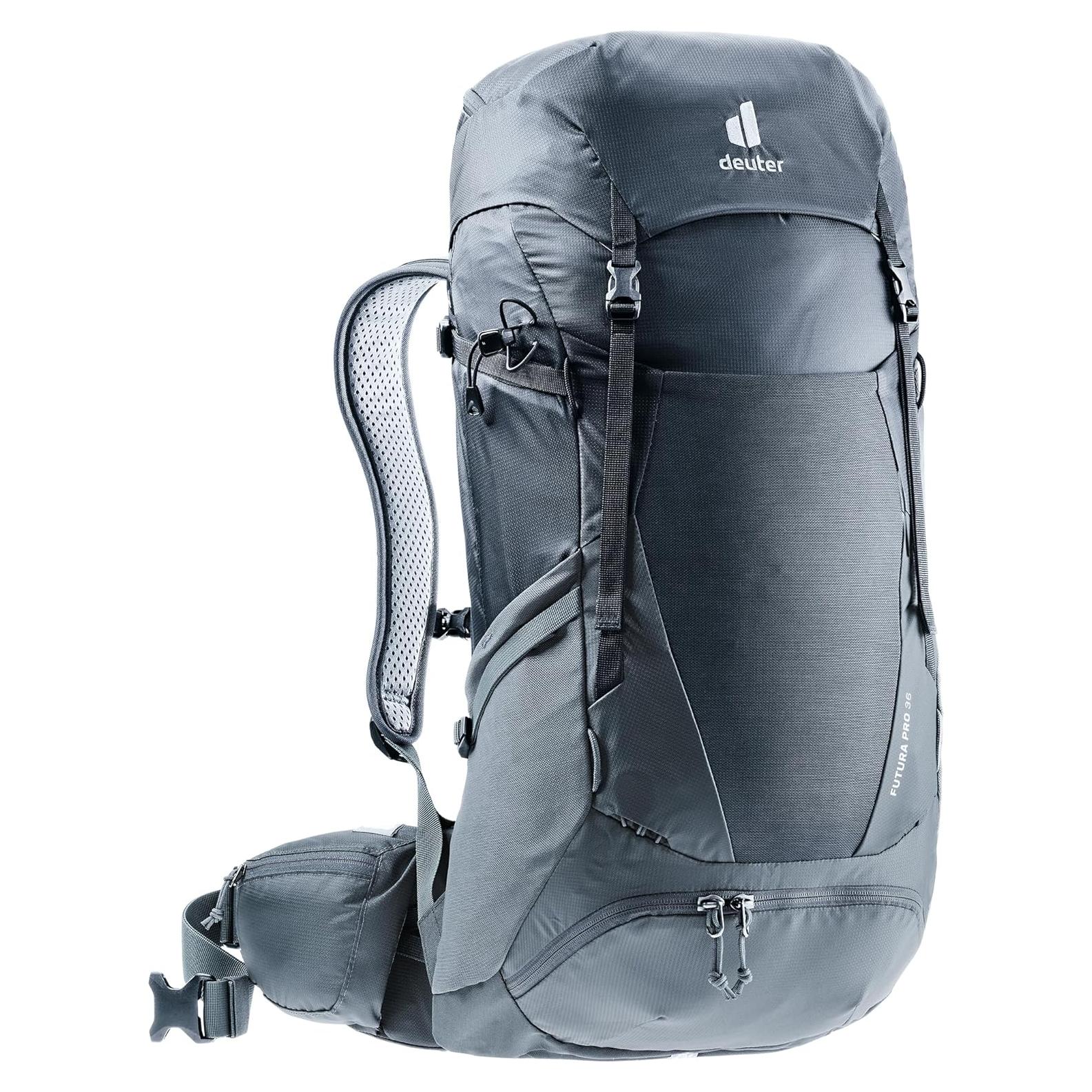 Mochila de Senderismo Deuter Futura Pro 36L Unisex Negra