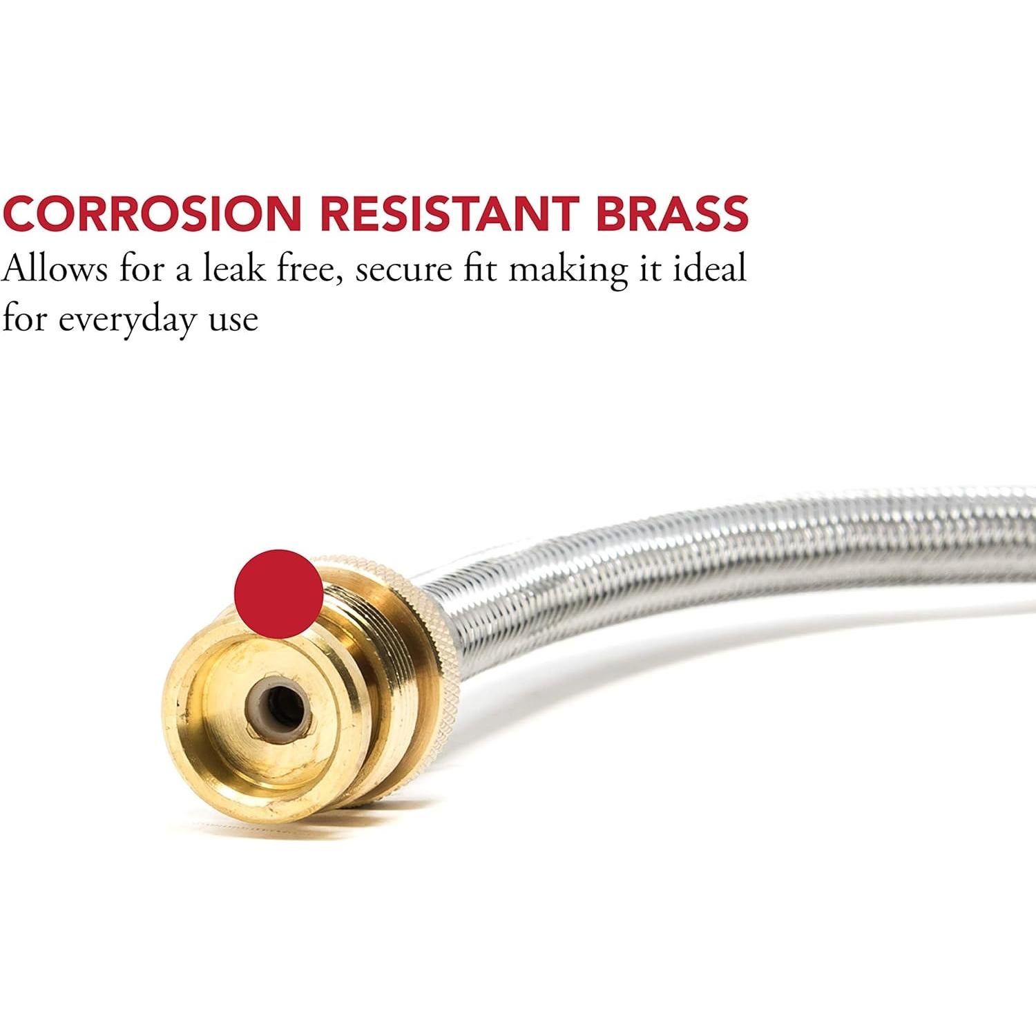 Adaptador de Manguera de Propano Gas One 50143 1 a 20 lb 4 pies