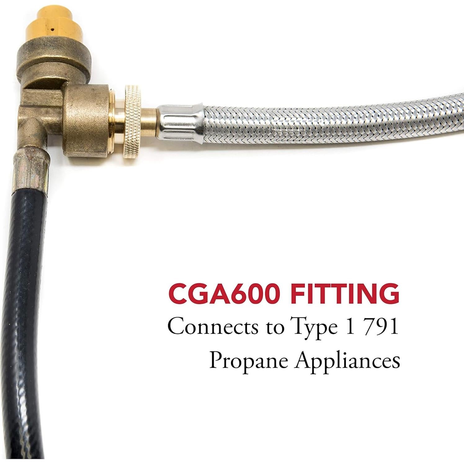 Adaptador de Manguera de Propano Gas One 50143 1 a 20 lb 4 pies