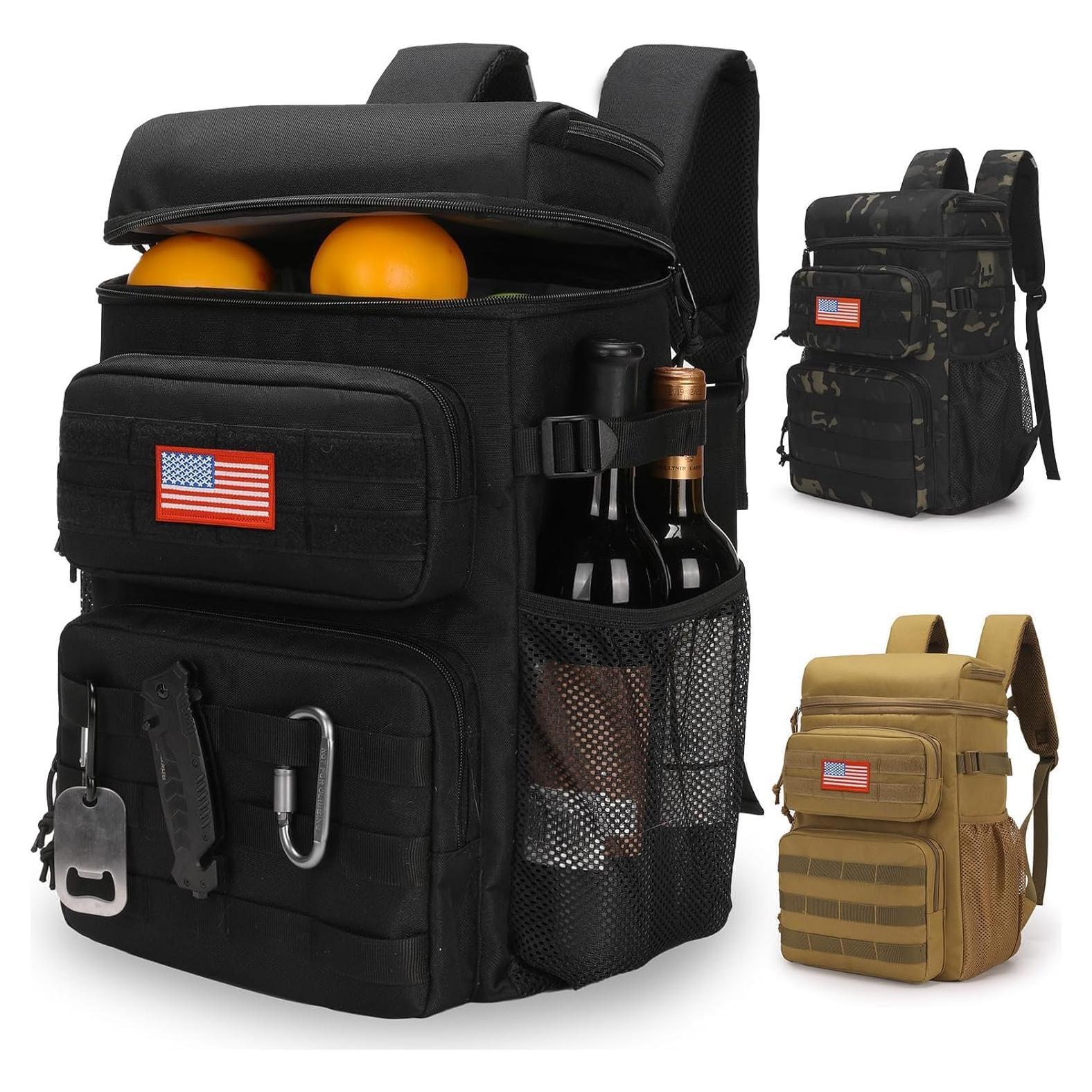 Mochila Táctica Enfriadora ATRIPACK 25L Impermeable Negra