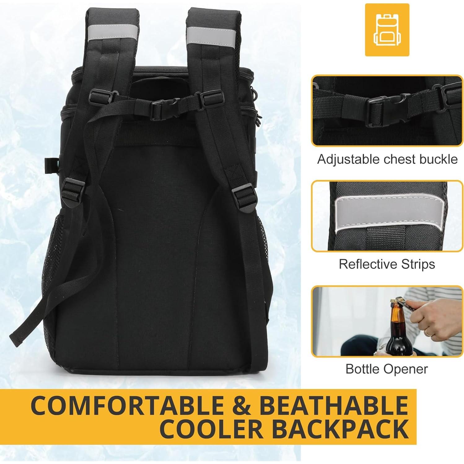 Mochila Táctica Enfriadora ATRIPACK 25L Impermeable Negra