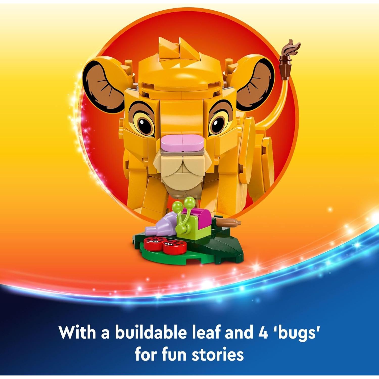 LEGO Disney Simba Cachorro 30 Aniversario 222 Piezas