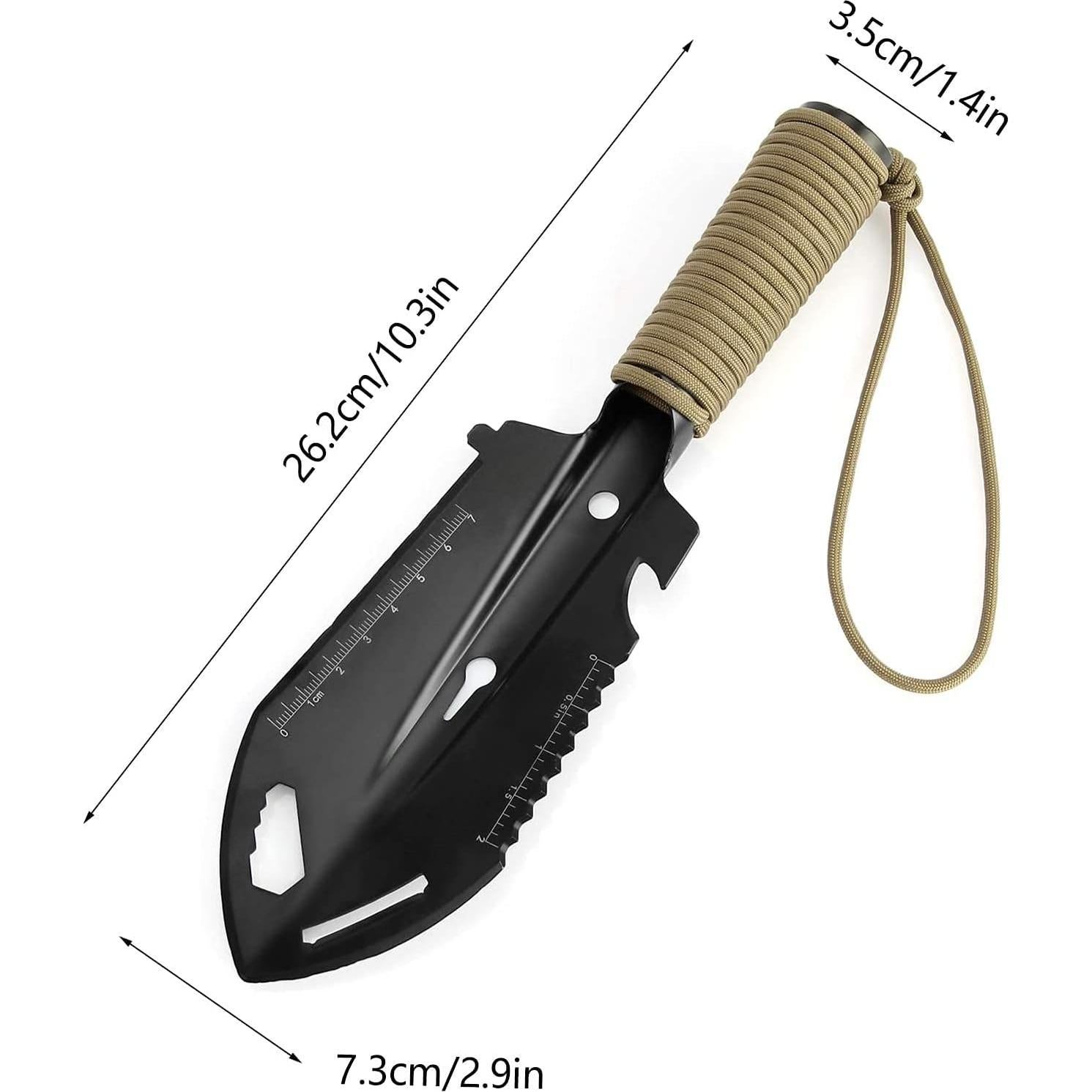 Pala Multitool PWPAM 9 en 1 - Acero Inoxidable, Compacta