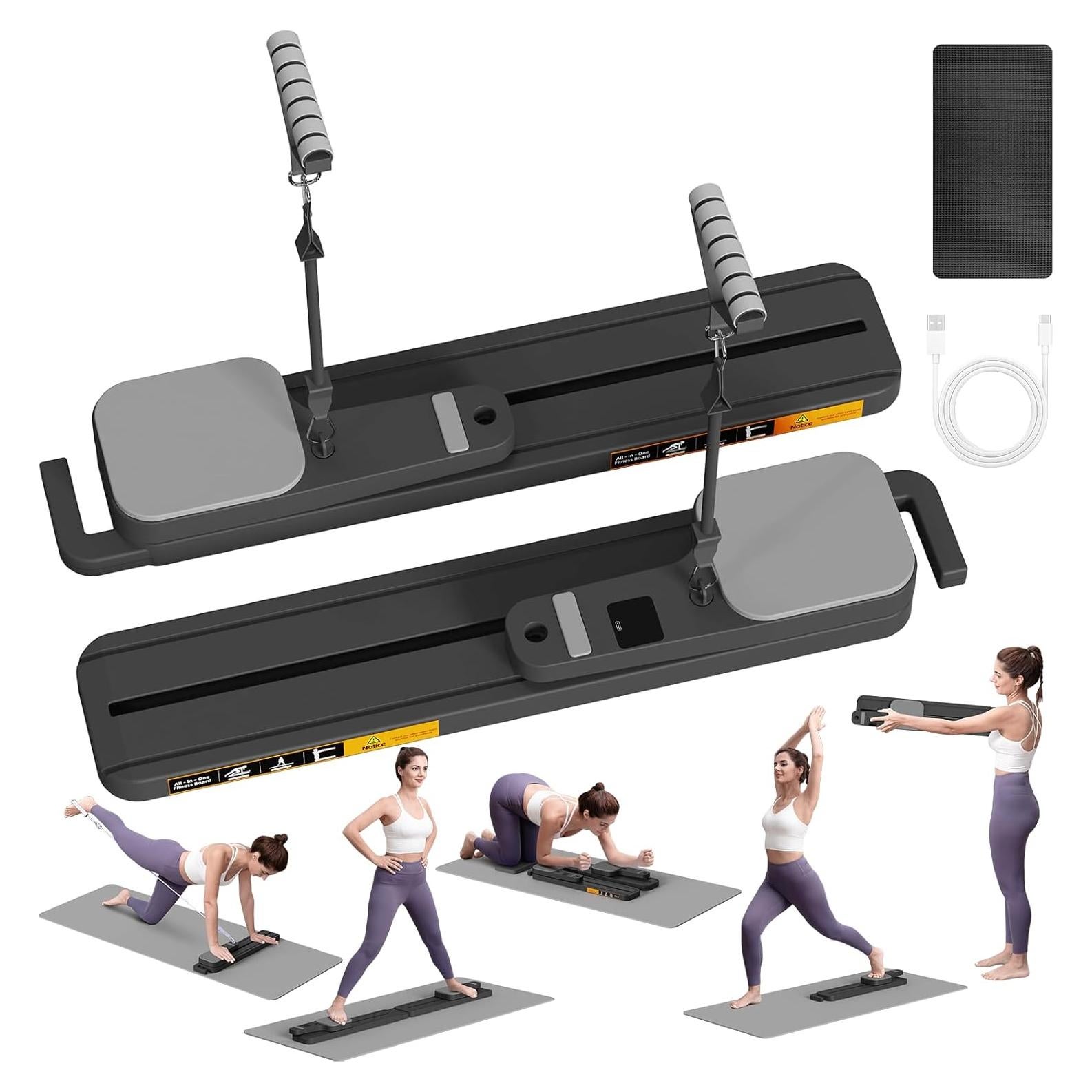 Máquina de Reformer de Pilates RIRMJOR 002 7 en 1 Ajustable
