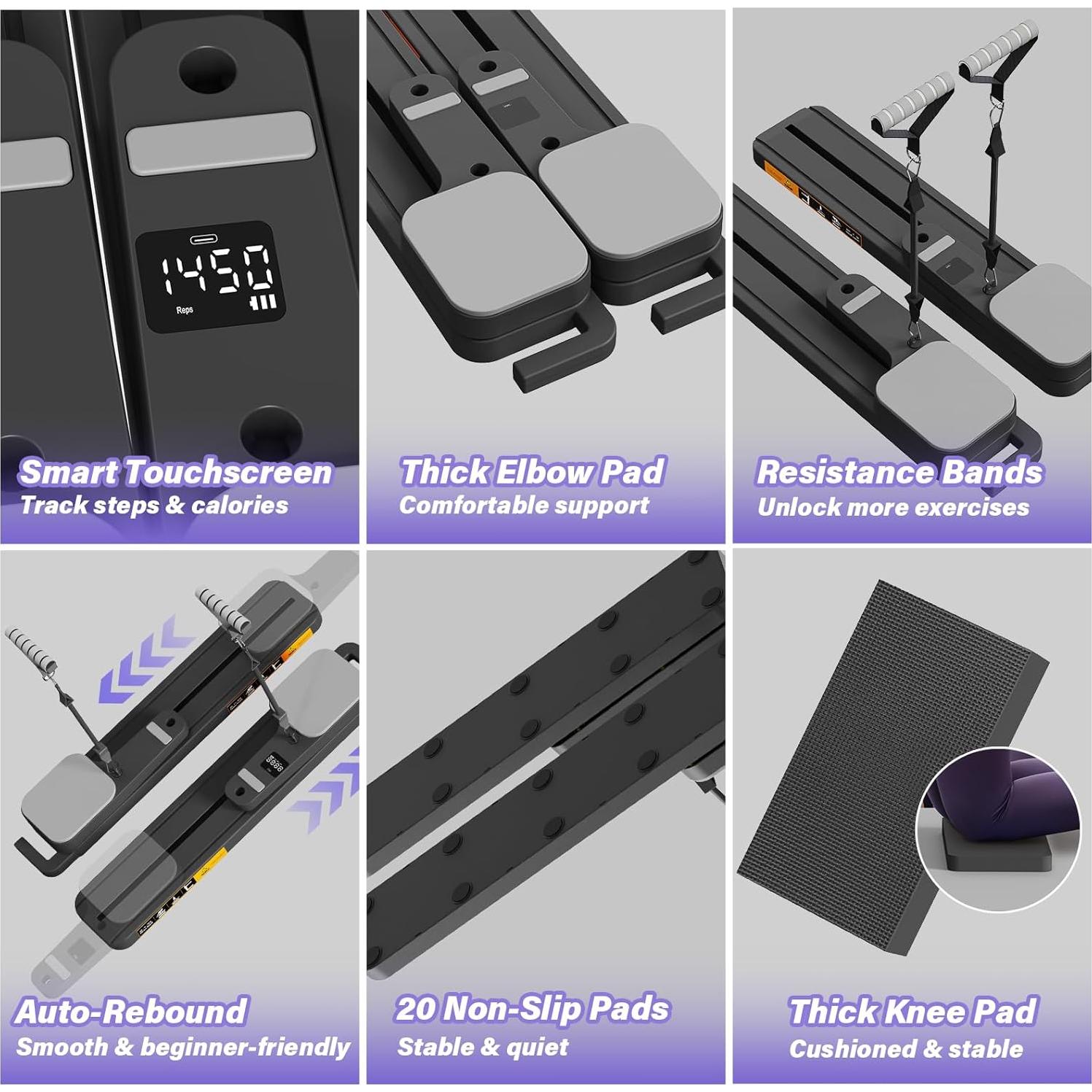 Máquina de Reformer de Pilates RIRMJOR 002 7 en 1 Ajustable